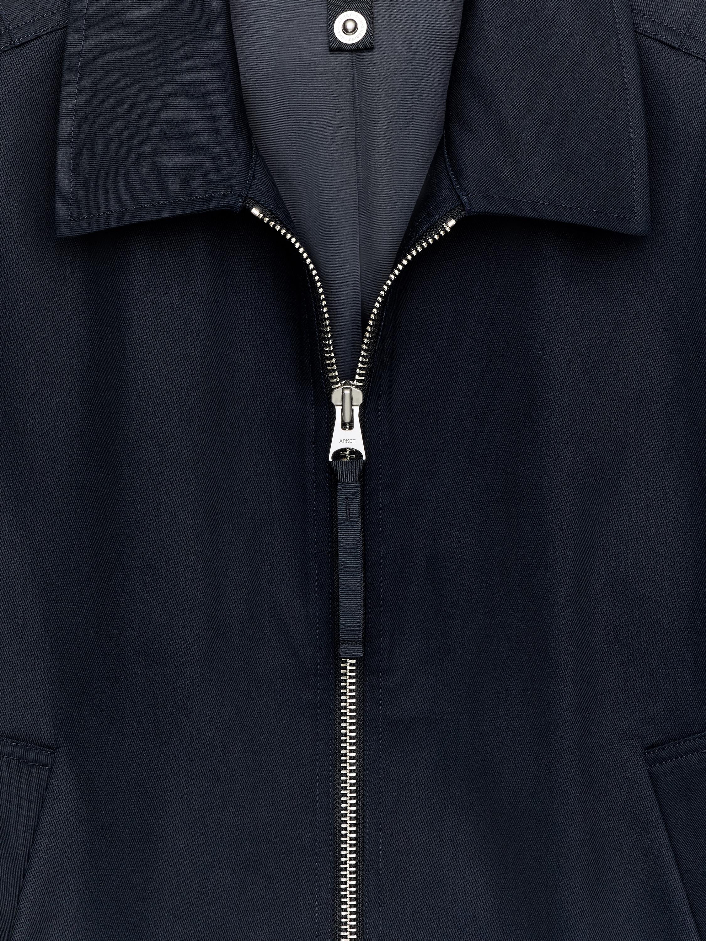 Drizzler Cotton Jacket – Dark Blue – Men – ARKET EU