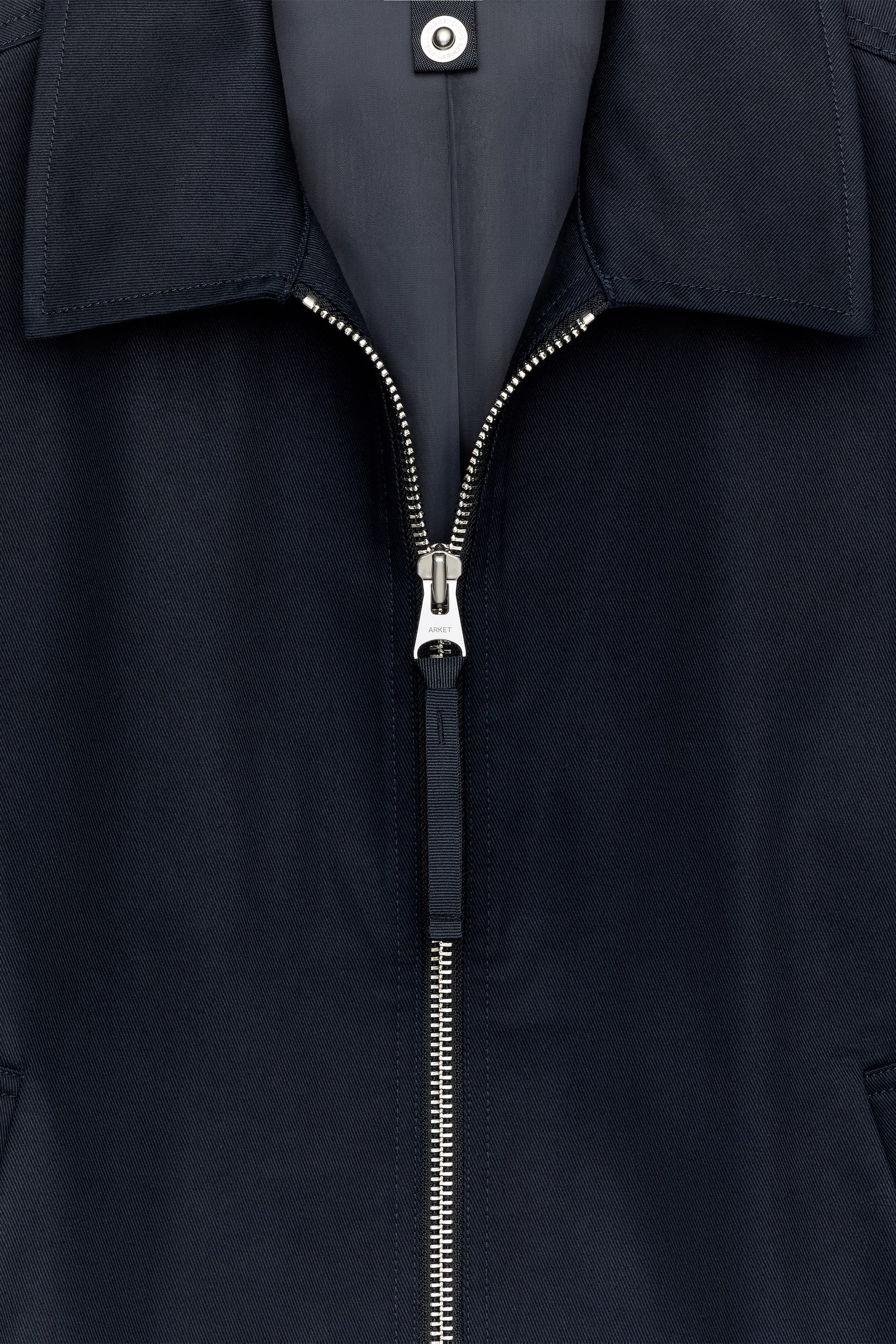 Bomullsjacka - Mörkblå/Brun - 5