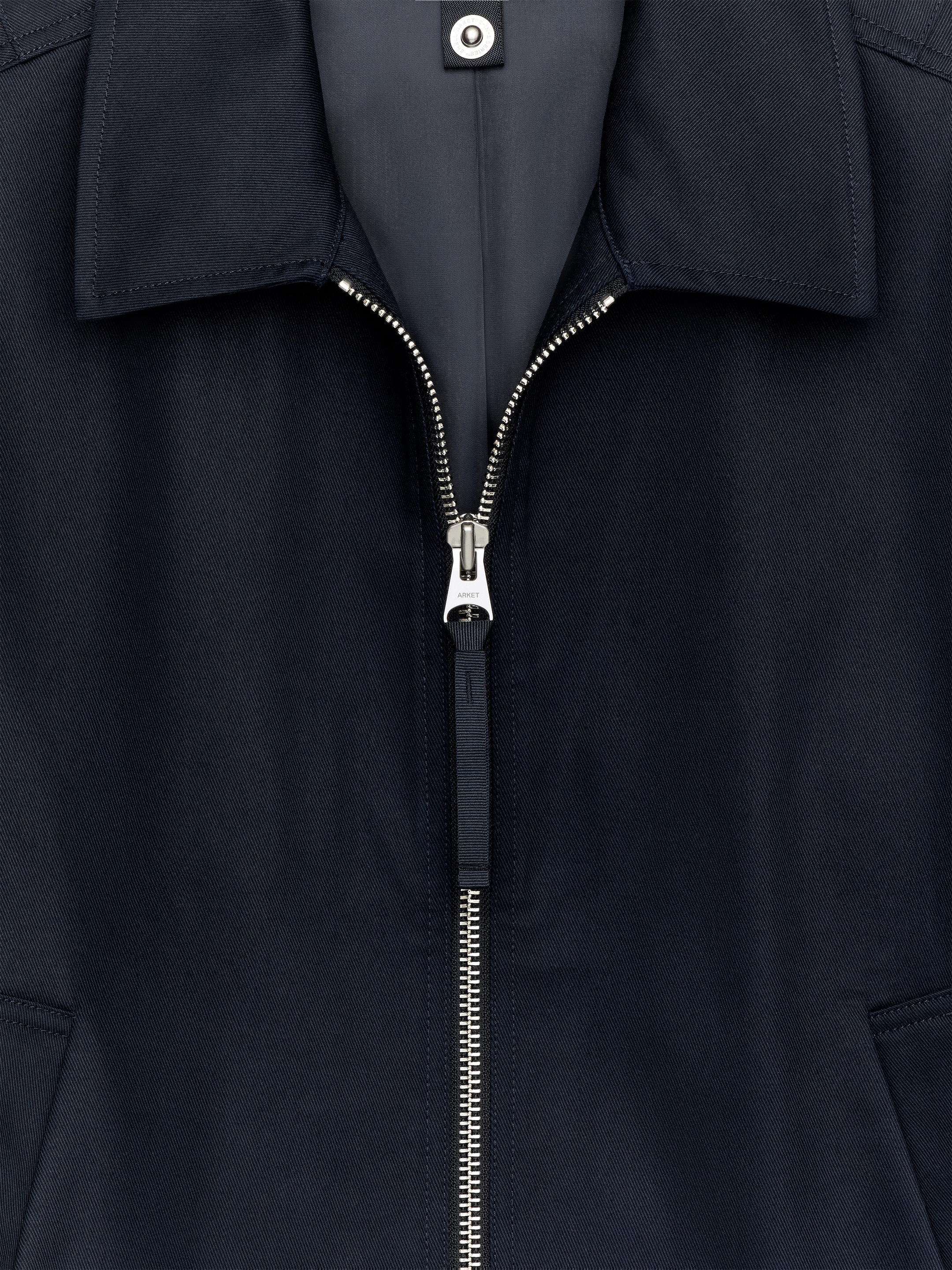 Harrington-Jacke aus Baumwolle - Dunkelblau - Regular Fit - Men - StillMedia/DescriptiveDetail - 2