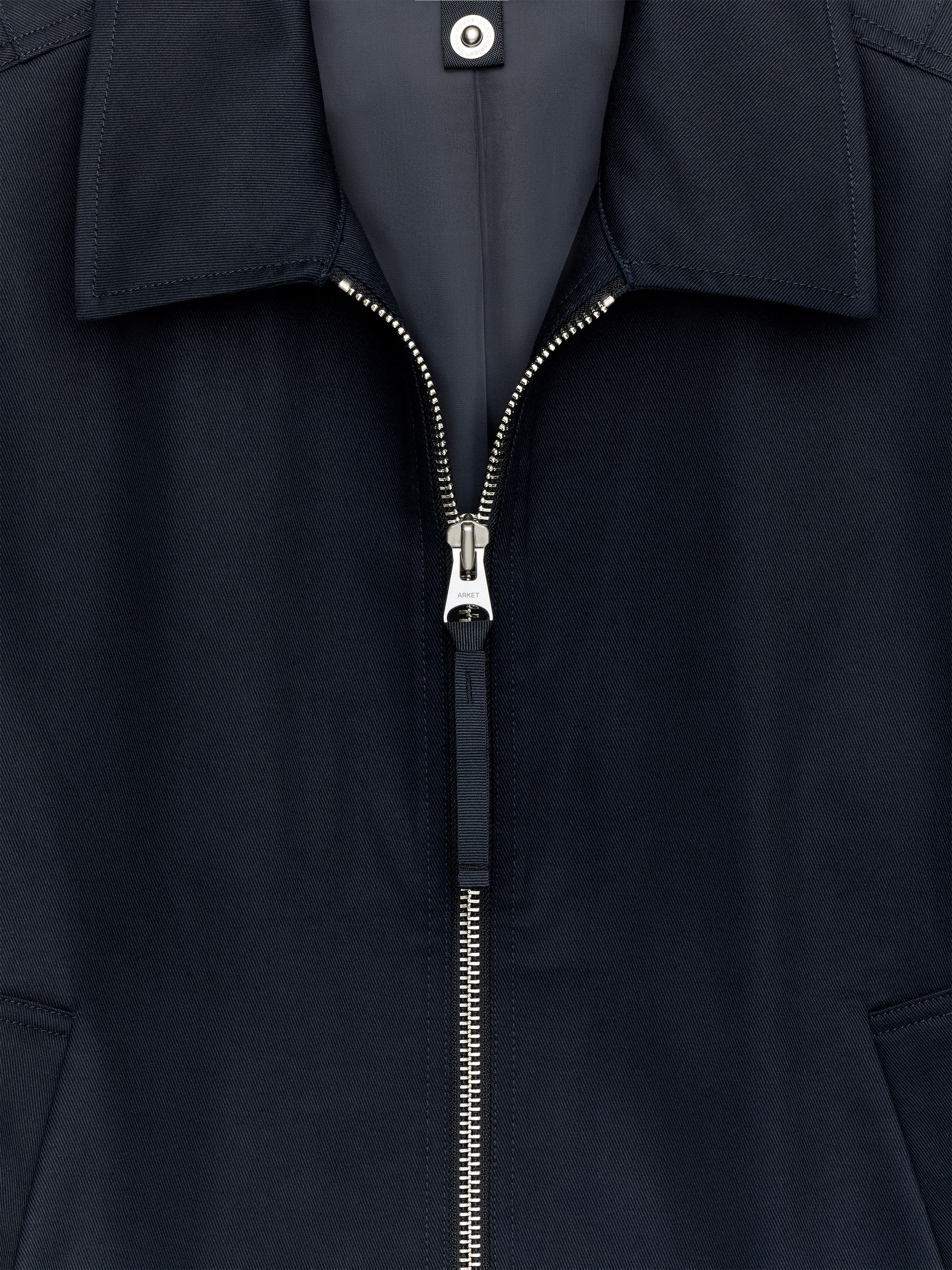 Drizzler Cotton Jacket - Dark Blue - Regular fit - Men - StillMedia/DescriptiveDetail - 2