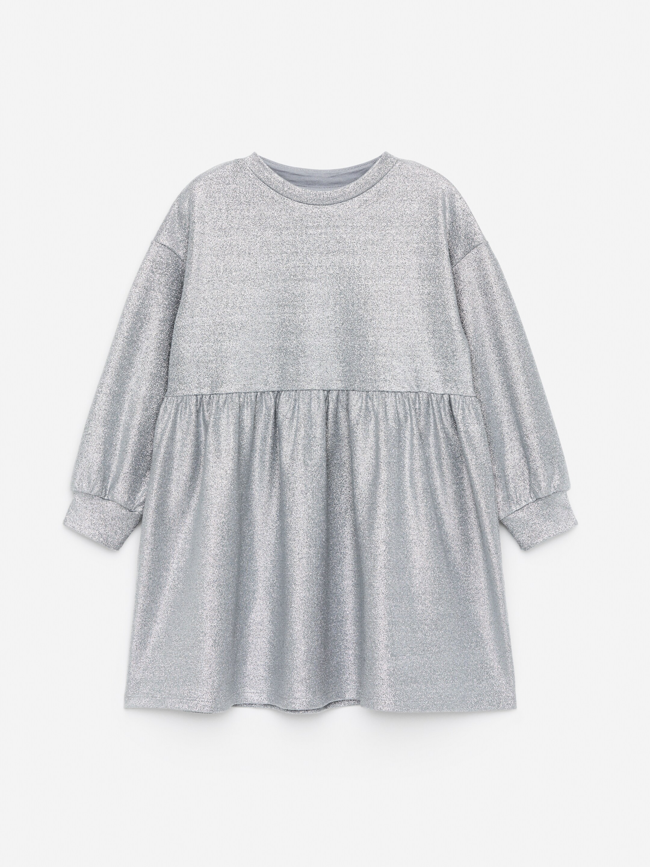 Agrandir l'image: Robe sweat-shirt oversize - Argent - ENFANT | H&M CH 1