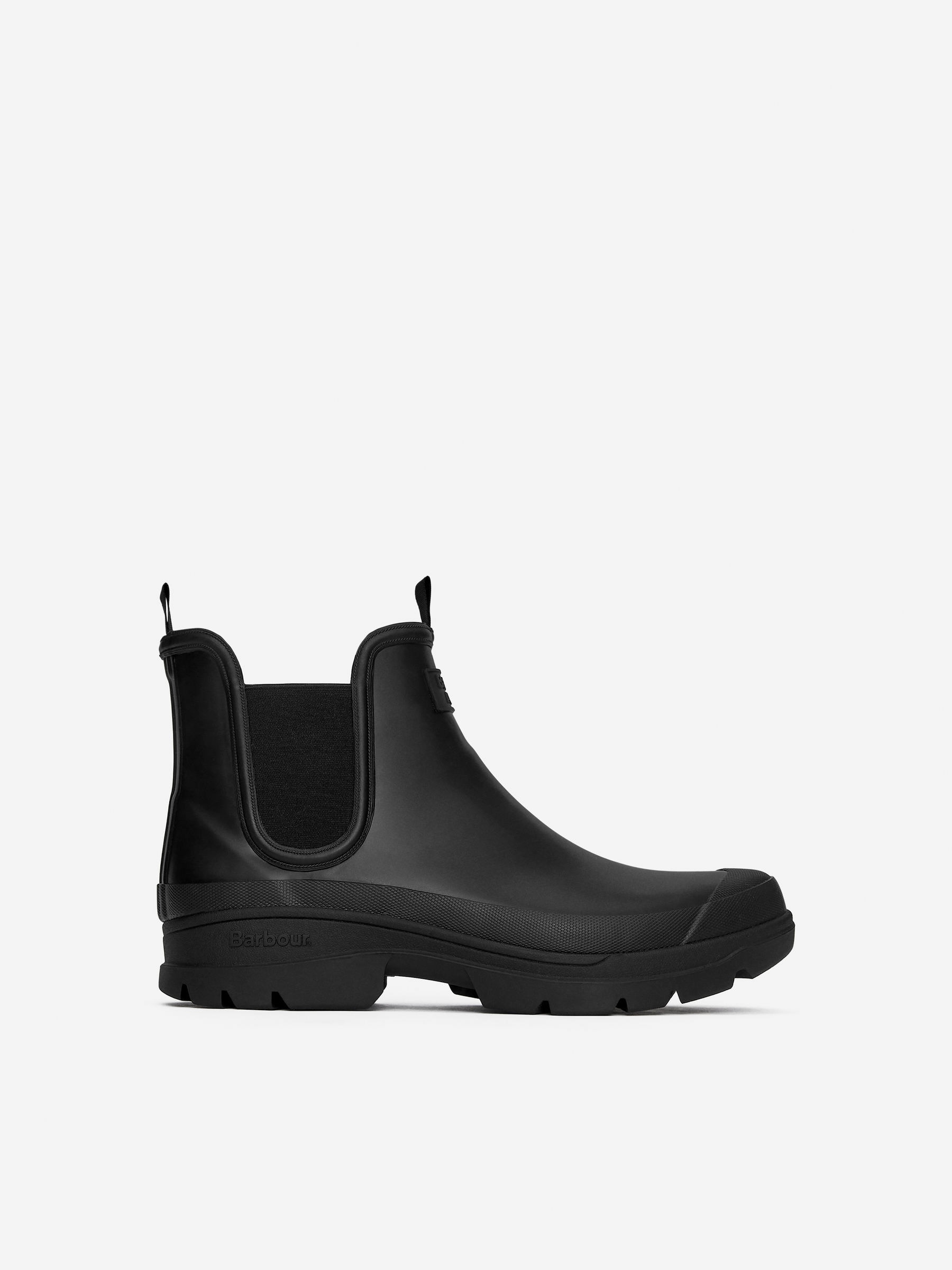 Bottes ARKET et Barbour-Noir-17498