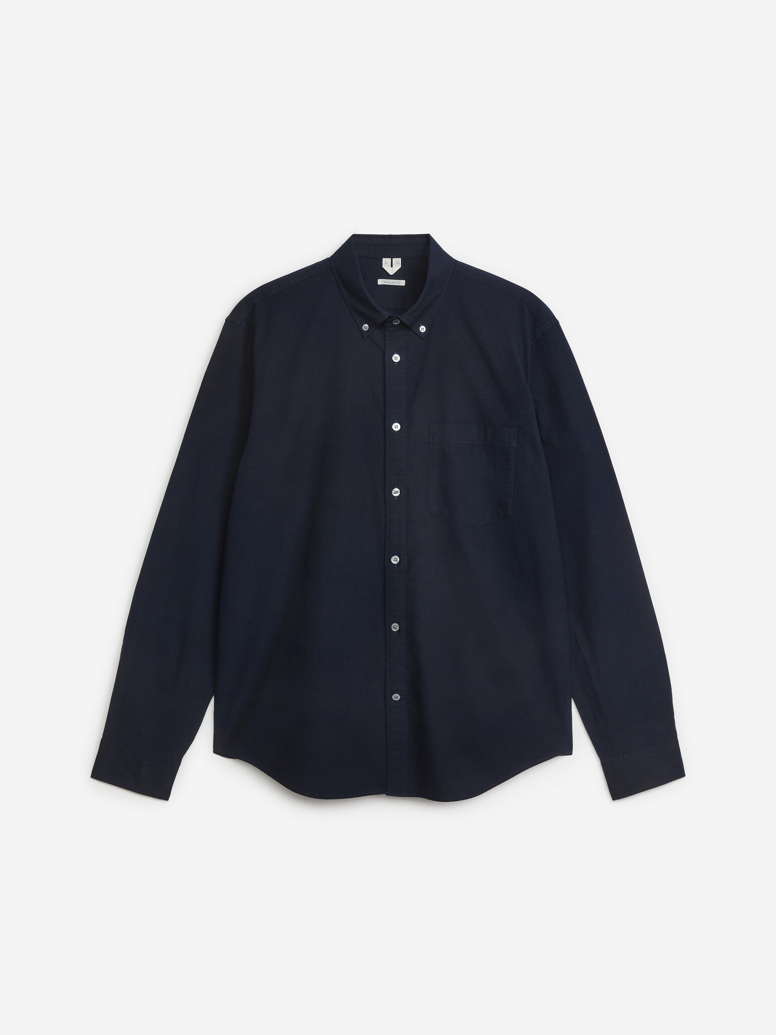 Chemise Oxford - Bleu foncé/Gris/Blanc/Bleu ciel/Gris clair/Blanc/Bleu/rayé/Taupe foncé/Blanc cassé/vert/Vert foncé - 1