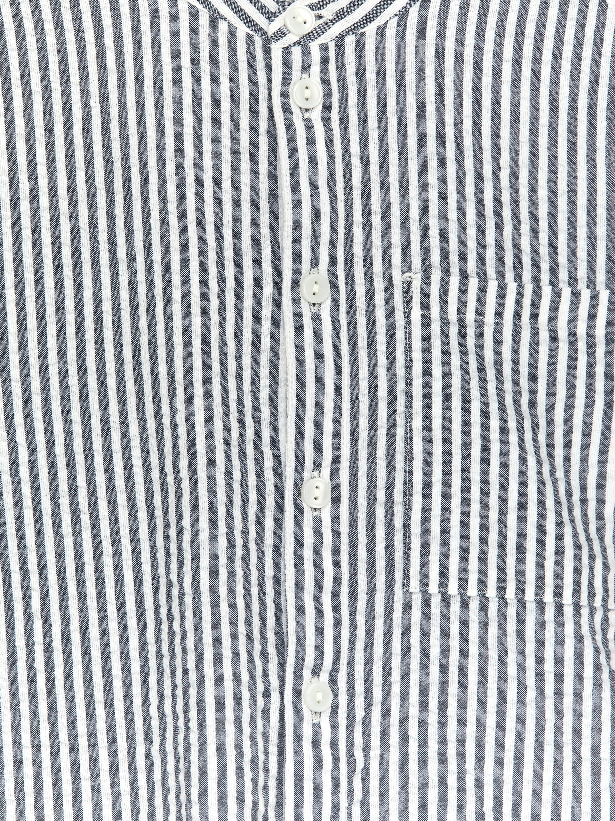 Zobrazit větší obrázek: Seersucker košile - Modrá/Bílá - DĚTI | H&M CZ 3