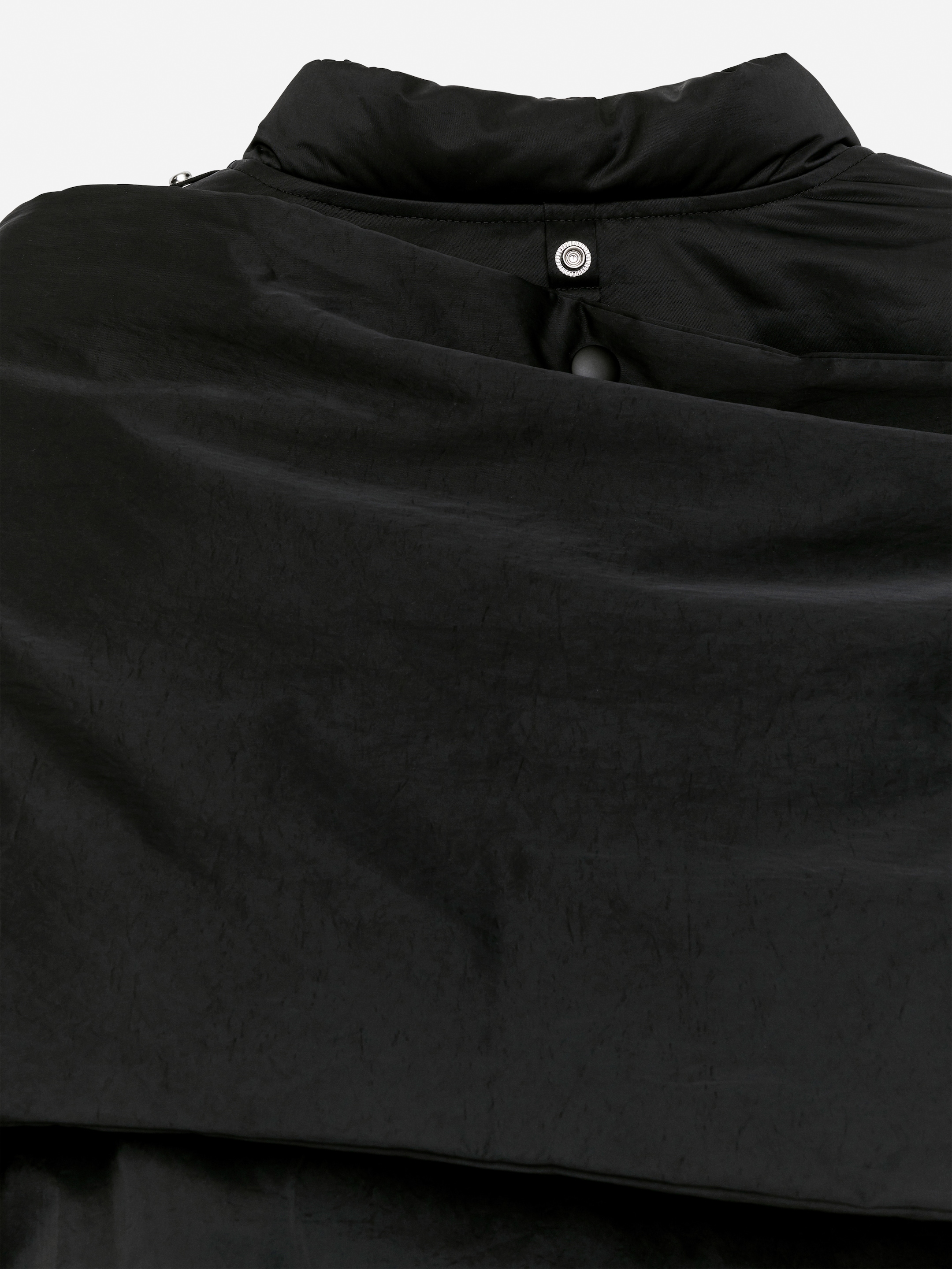 Upcycled Down Scarf Jacket - Black - Regular fit - Women - StillMedia/DescriptiveDetail - 1