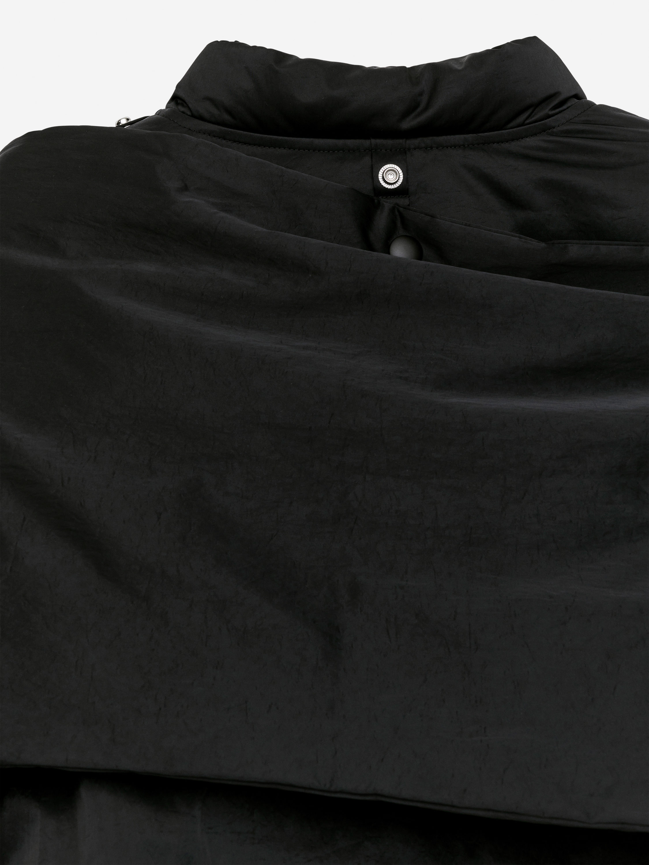 Upcycled Down Scarf Jacket - Black - Regular fit - Women - StillMedia/DescriptiveDetail - 1