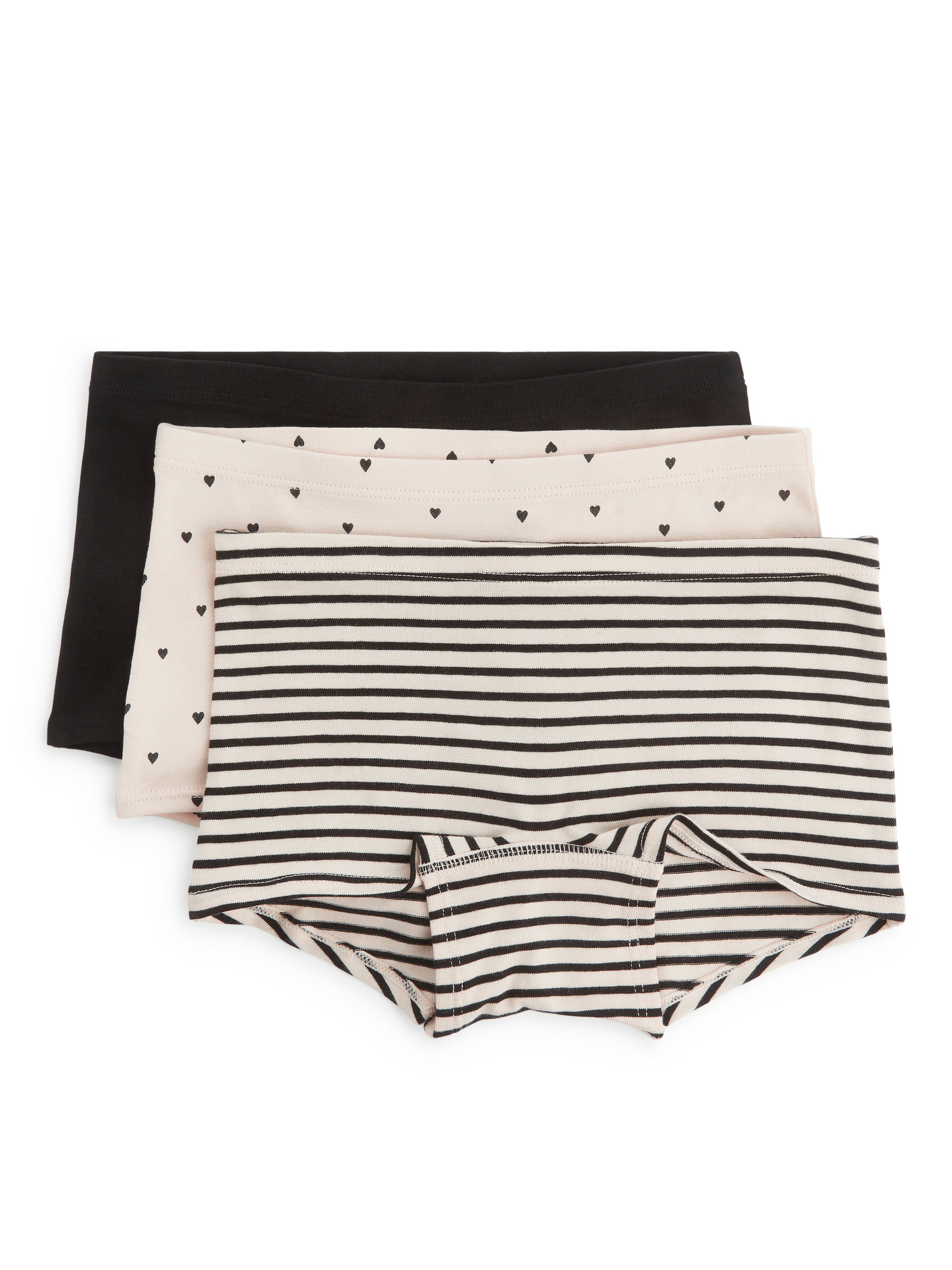 Cotton Jersey Boxers Set of 3-#DCD6C7-13444