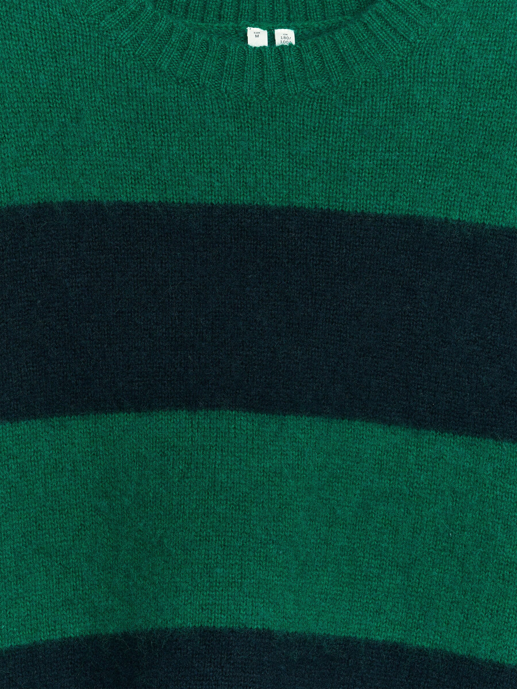 Wełniany sweter - Szary/granatowy - Fason normalny - Men - StillMedia/DescriptiveDetail - 1
