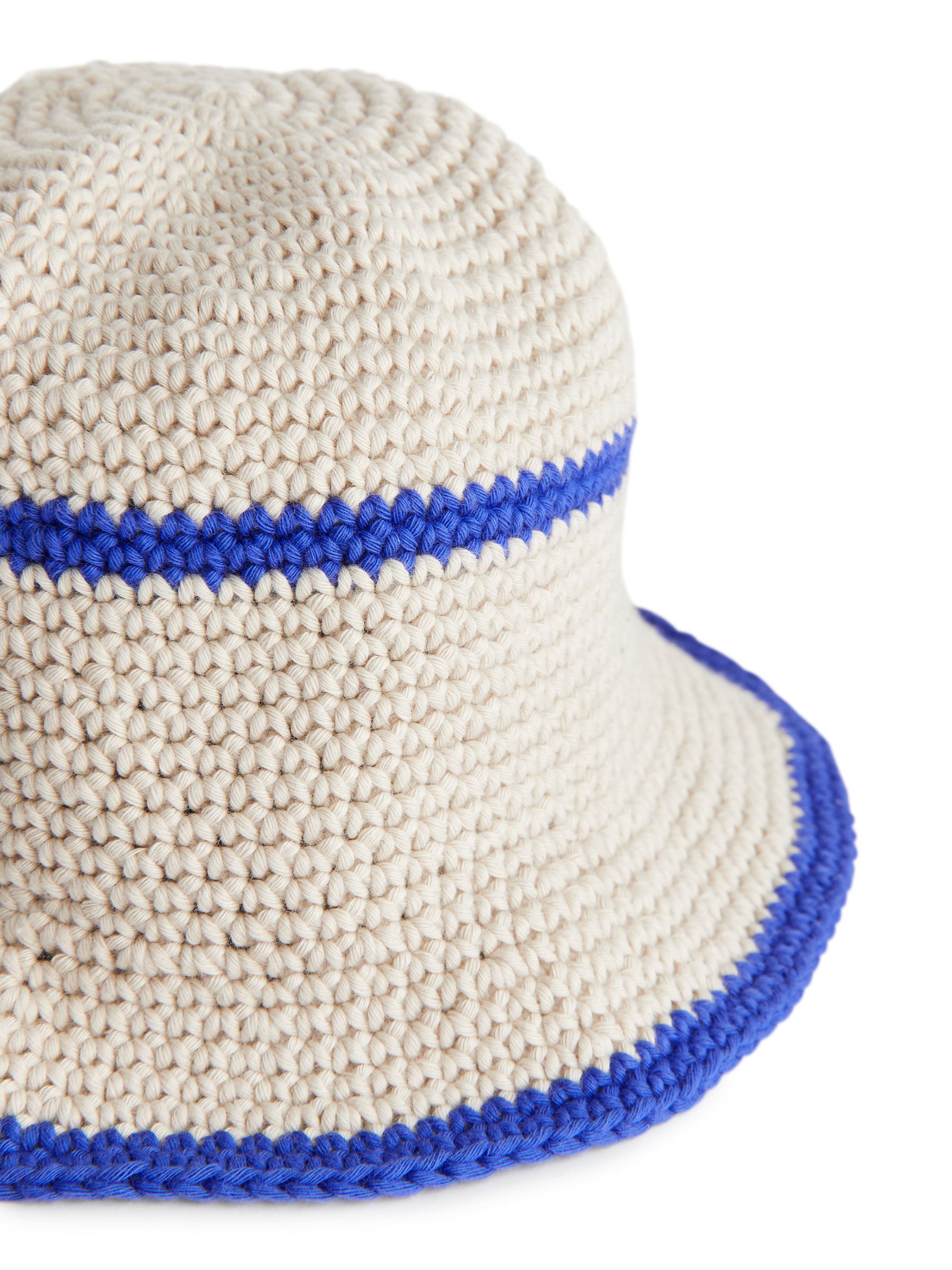 Crochet Sunhat - Beige/Blue - Children - StillMedia/DescriptiveDetail - 2