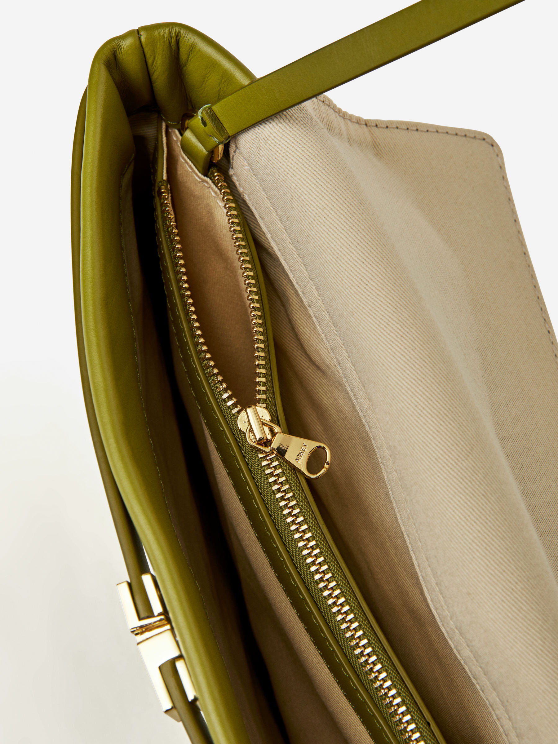 Leather Shoulder Bag - Green - Women - StillMedia/DescriptiveDetail - 4