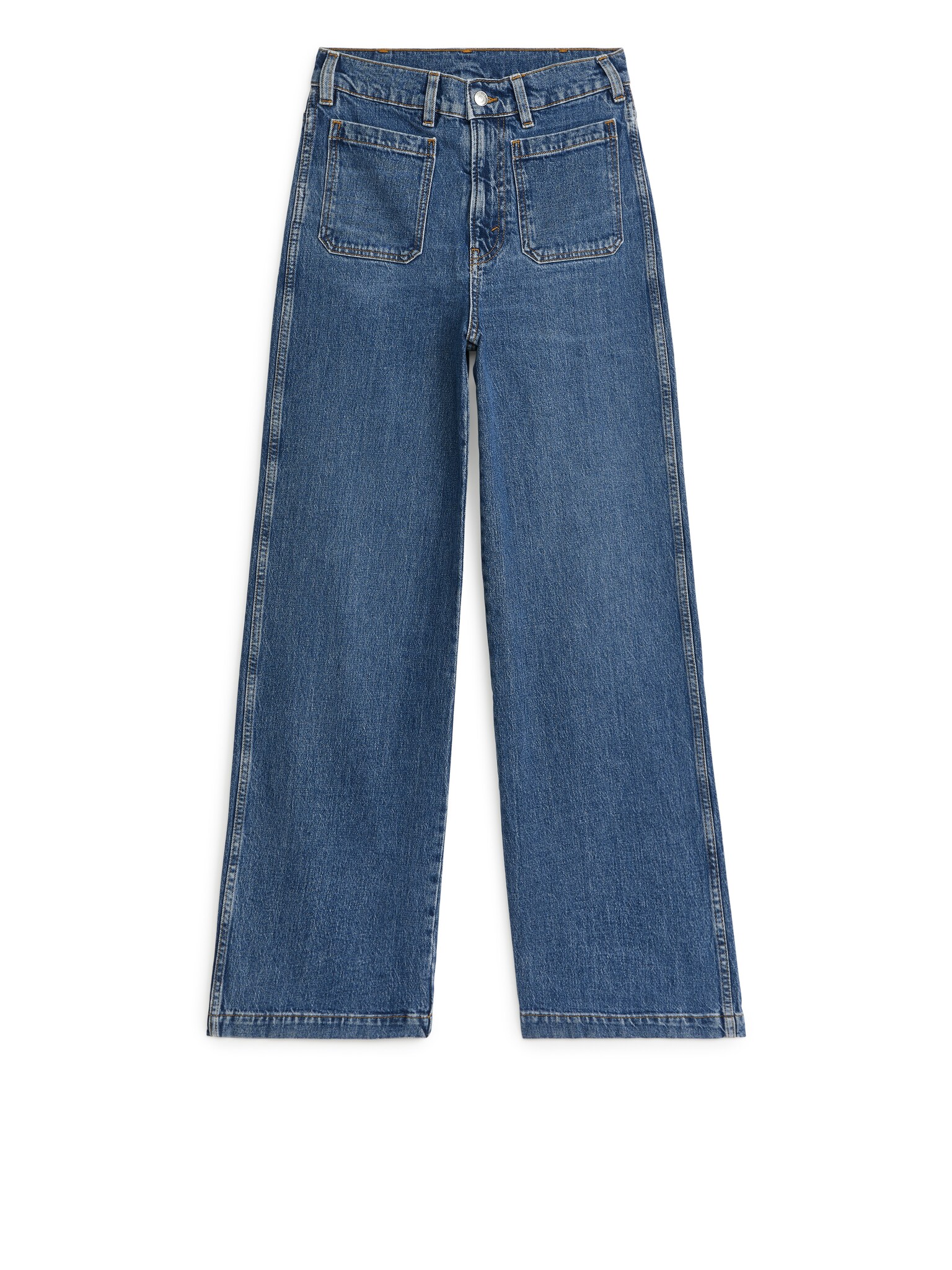 Jeans flared Lupine - Blu/Blu/Blu medio/Blu/Beige/Nero
