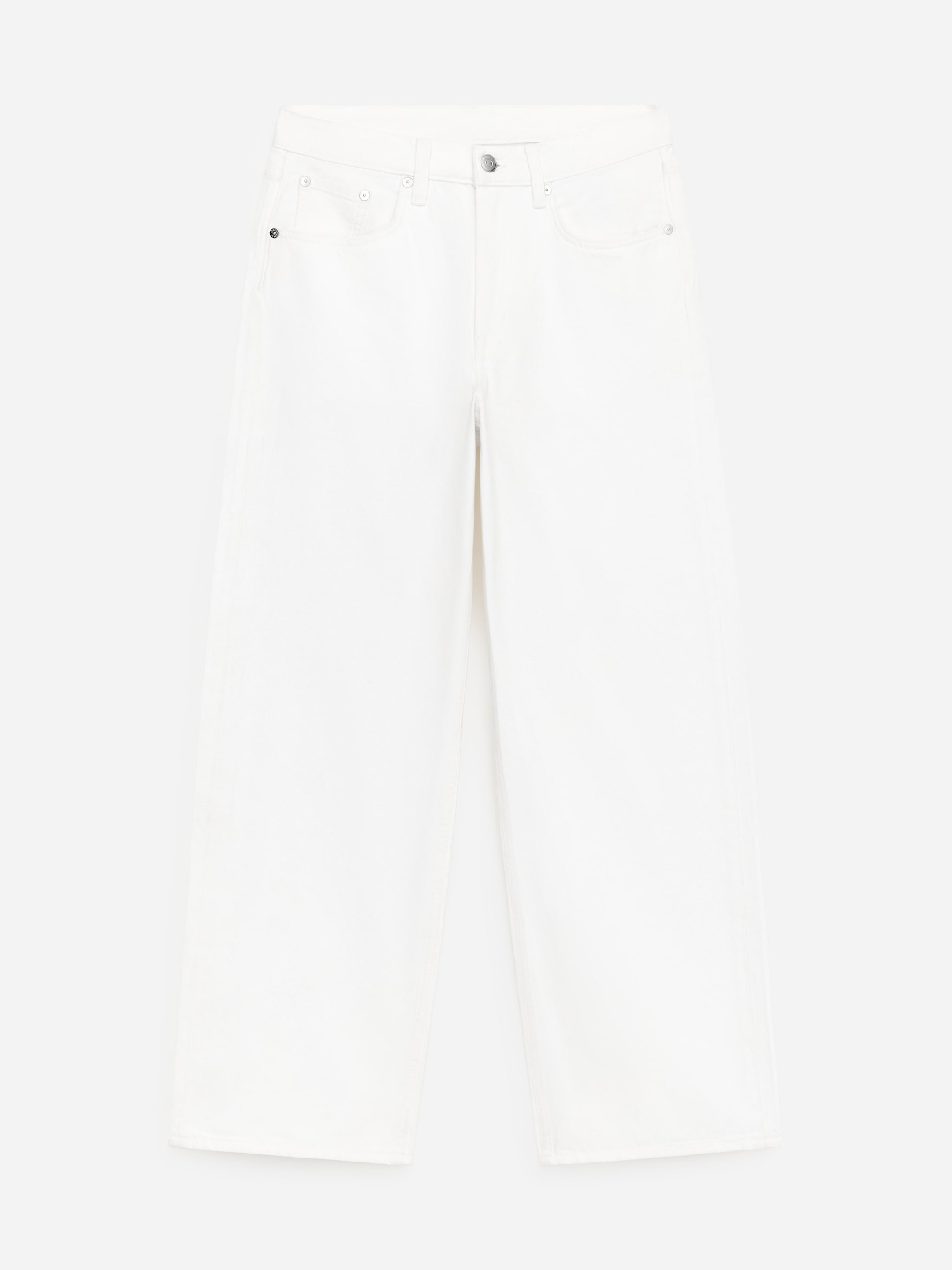 CORAL Wide Jeans-#EFEEEA-18504