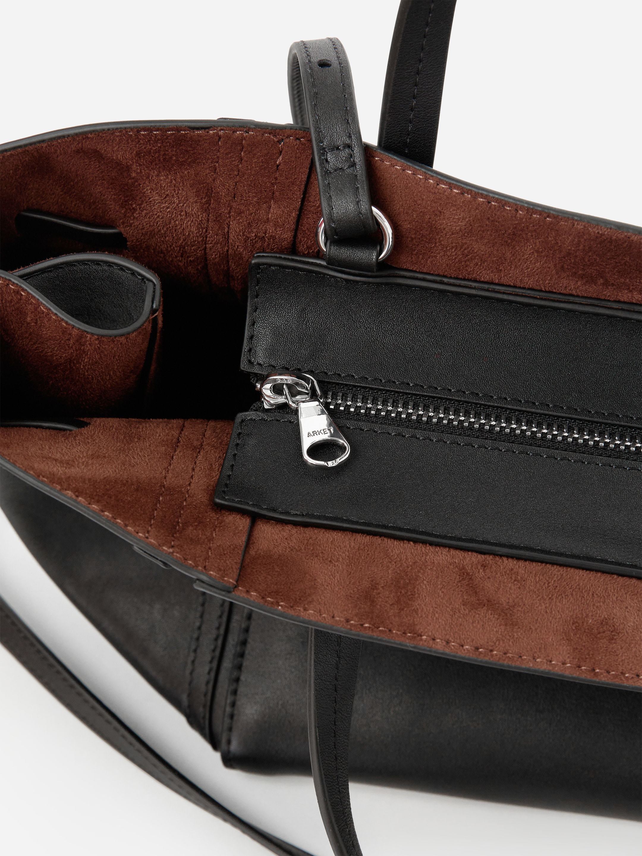 Bolso de piel estilo tote - Negro - Women - StillMedia/DescriptiveDetail - 4