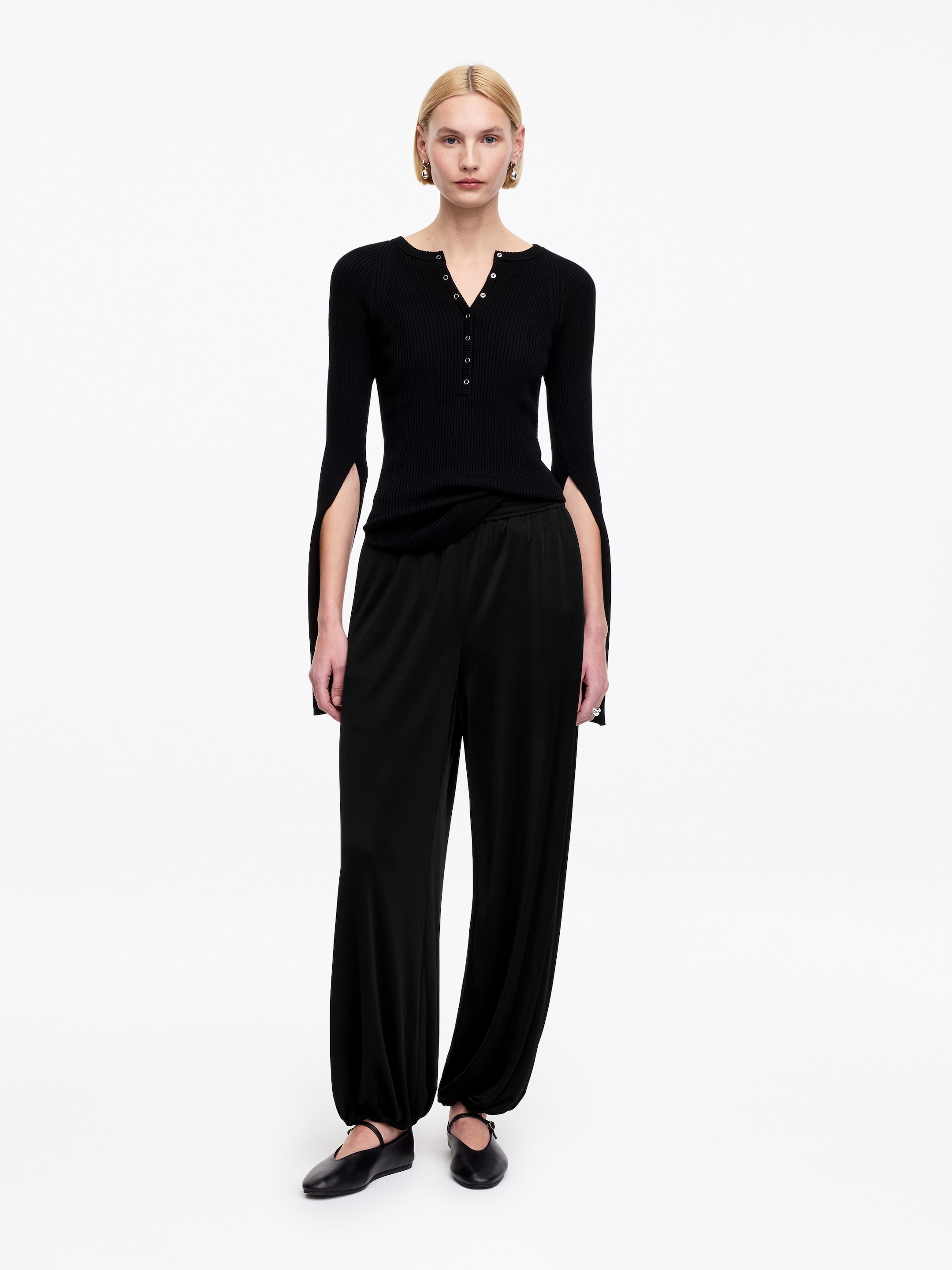Ballongbyxor - Svart - Regular fit - Women - StillMedia/Lookbook - 11