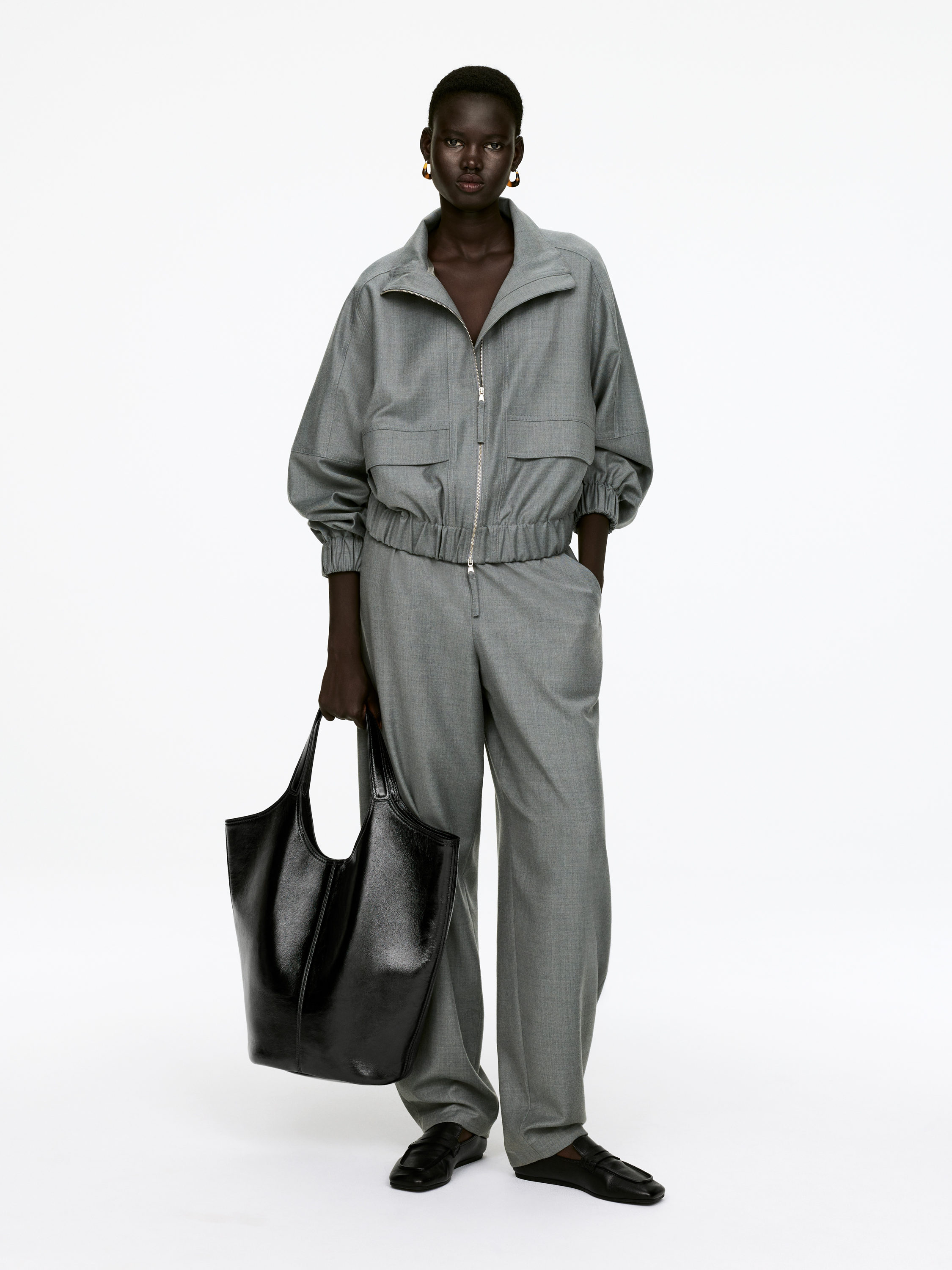 Patent Leather Tote Bag - Black - Women - StillMedia/Lookbook - 5