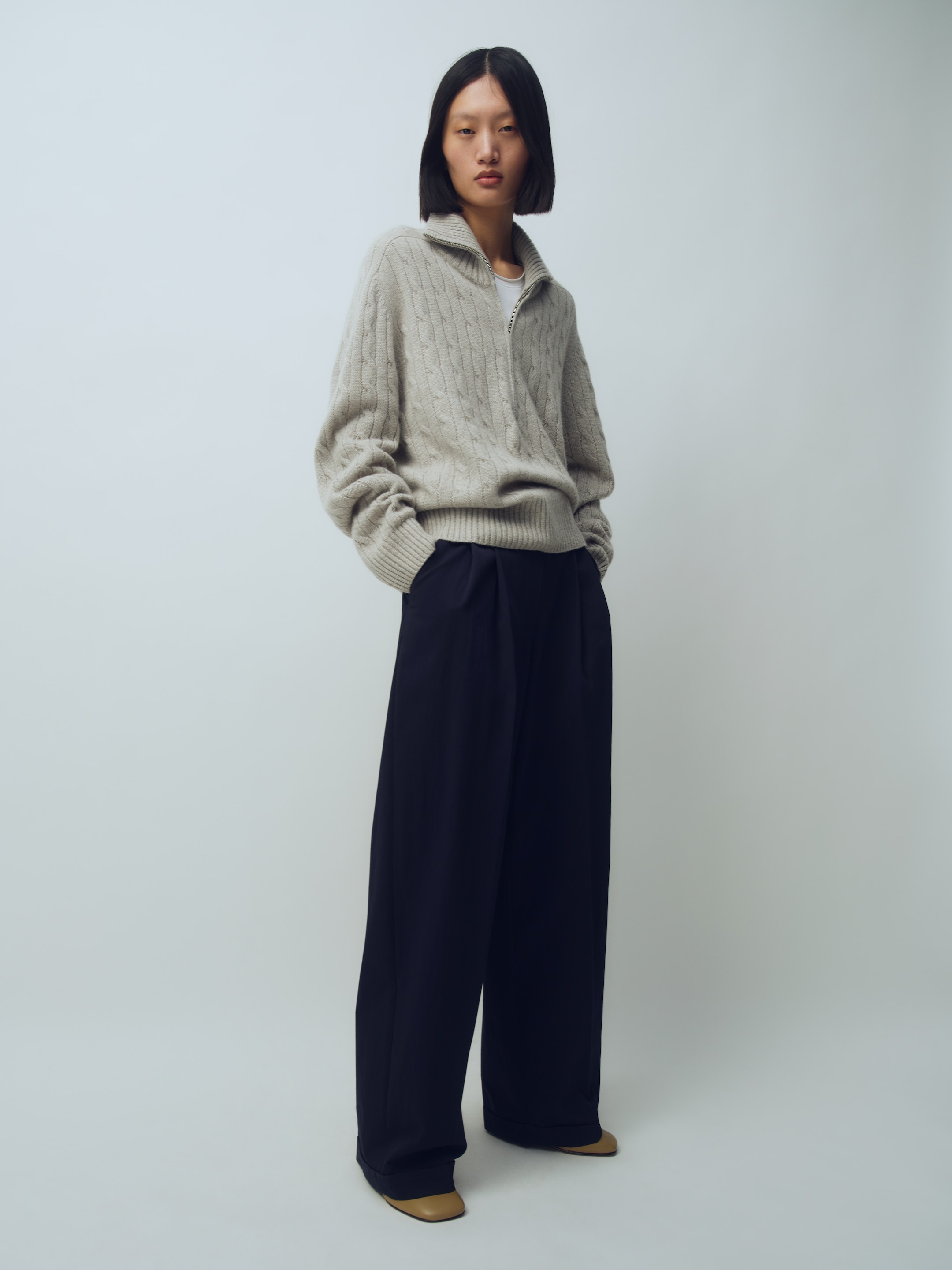 Chino dalla vestibilità rilassata - Beige - Relaxed fit - women - StillMedia/Environmental - 1