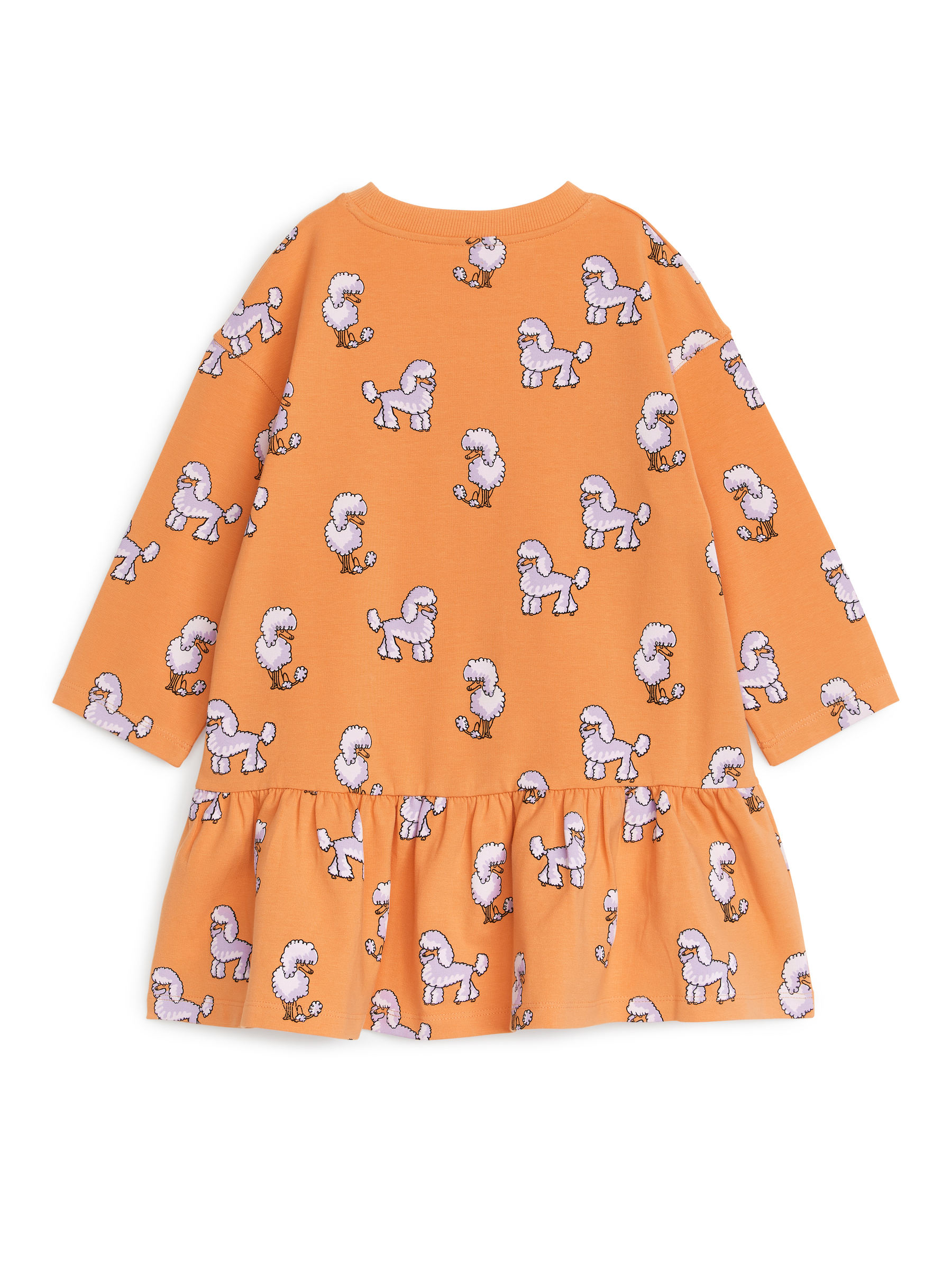 Jerseykleid mit Rüschen - Orange - Regular Fit - Kinder - StillMedia/DescriptiveStillLife - 1