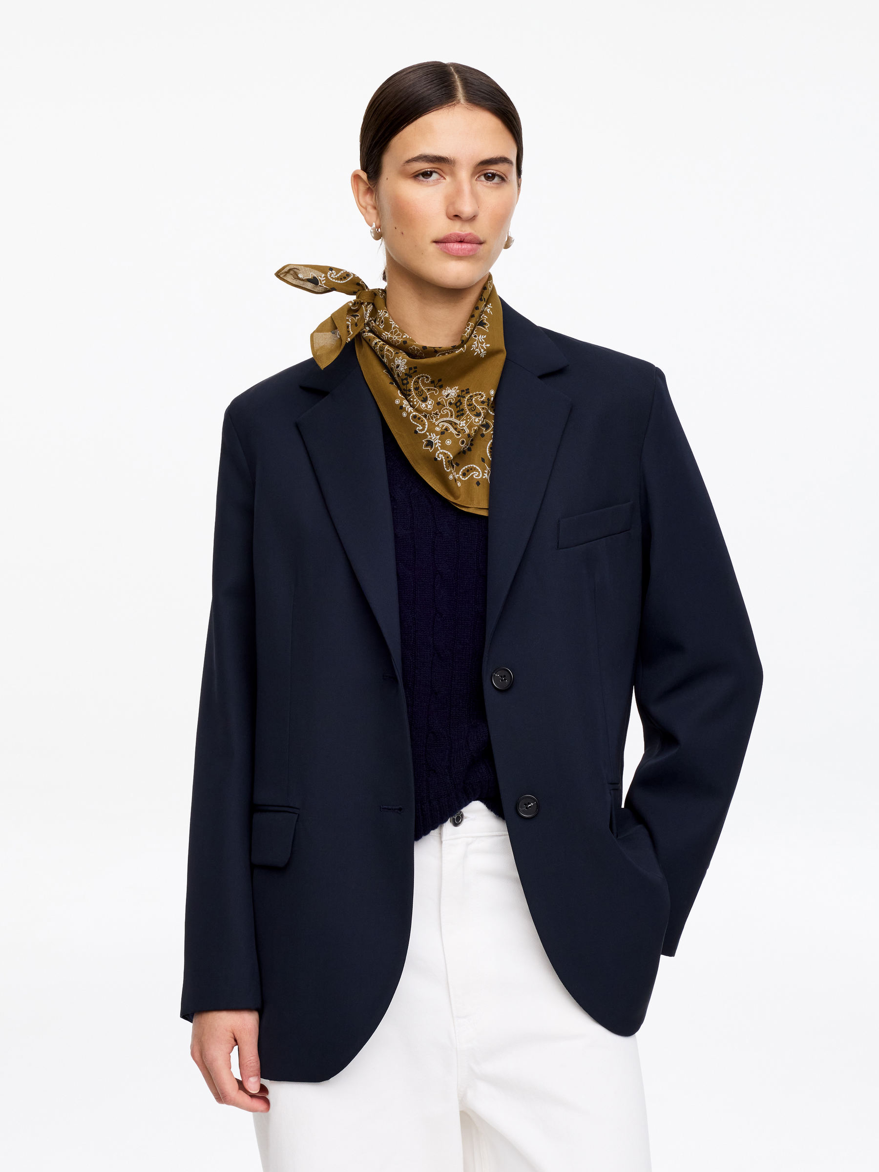 Cotton Scarf - Brown - Women - StillMedia/Lookbook - 5