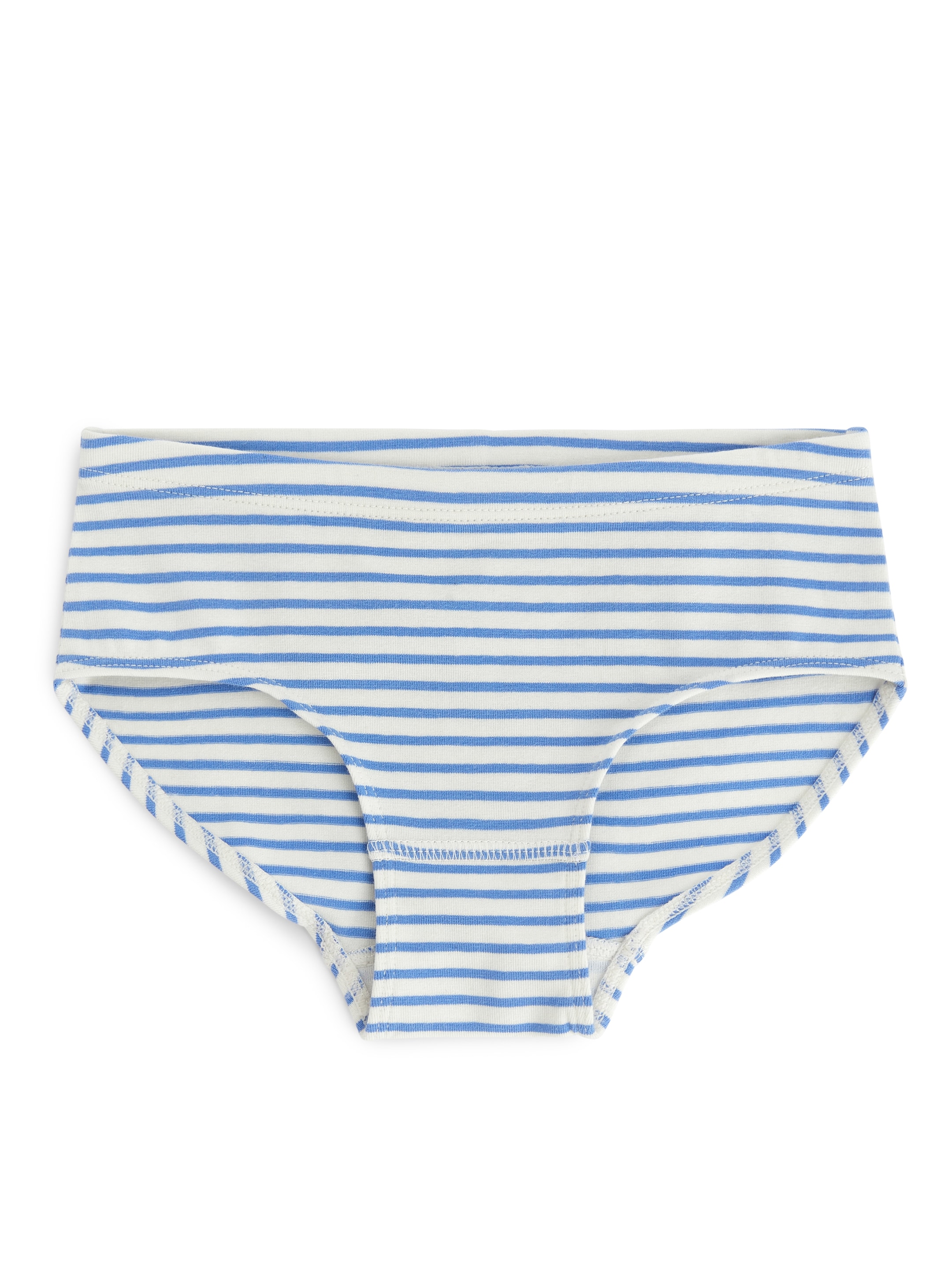 Slips aus Baumwolljersey, 3er-Set - Gelb/Rosa/Gestreift - Regular Fit - Kinder - StillMedia/DescriptiveStillLife - 4