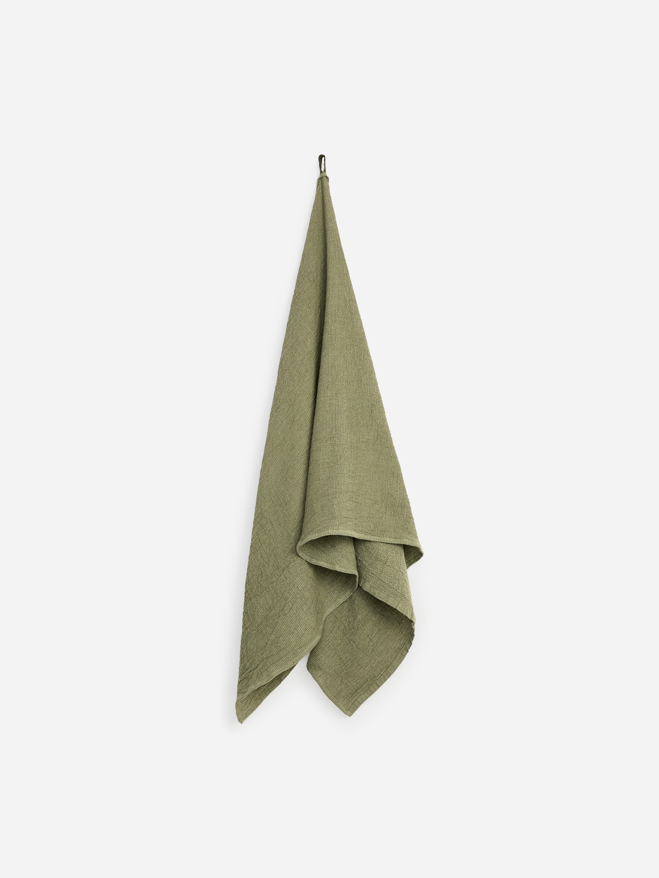Cotton Waffle Towel 70 x 140 cm-#858560-19767