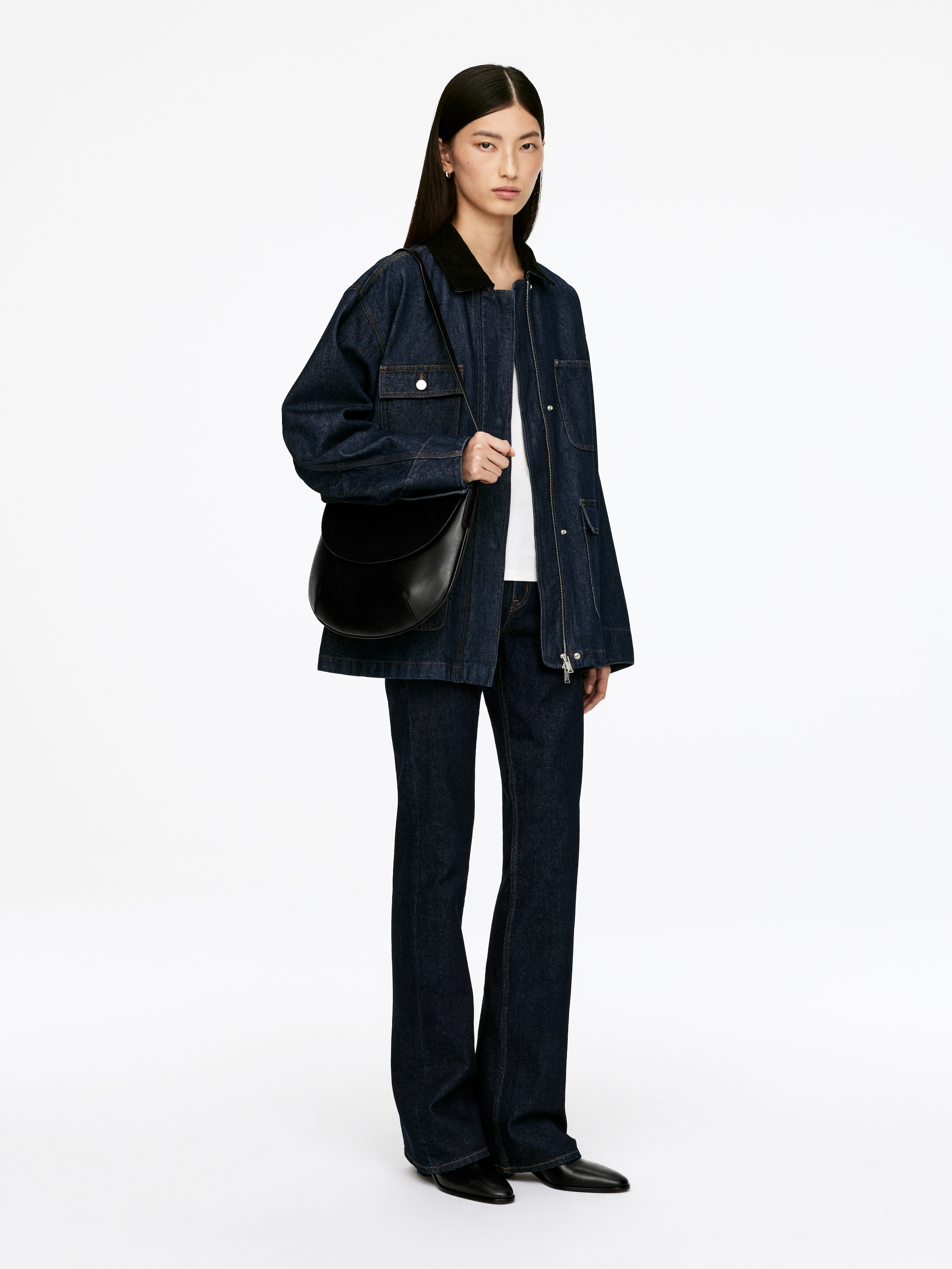 Vezi imaginea mai mare: Botine din piele - Negru - FEMEI | H&M RO 2