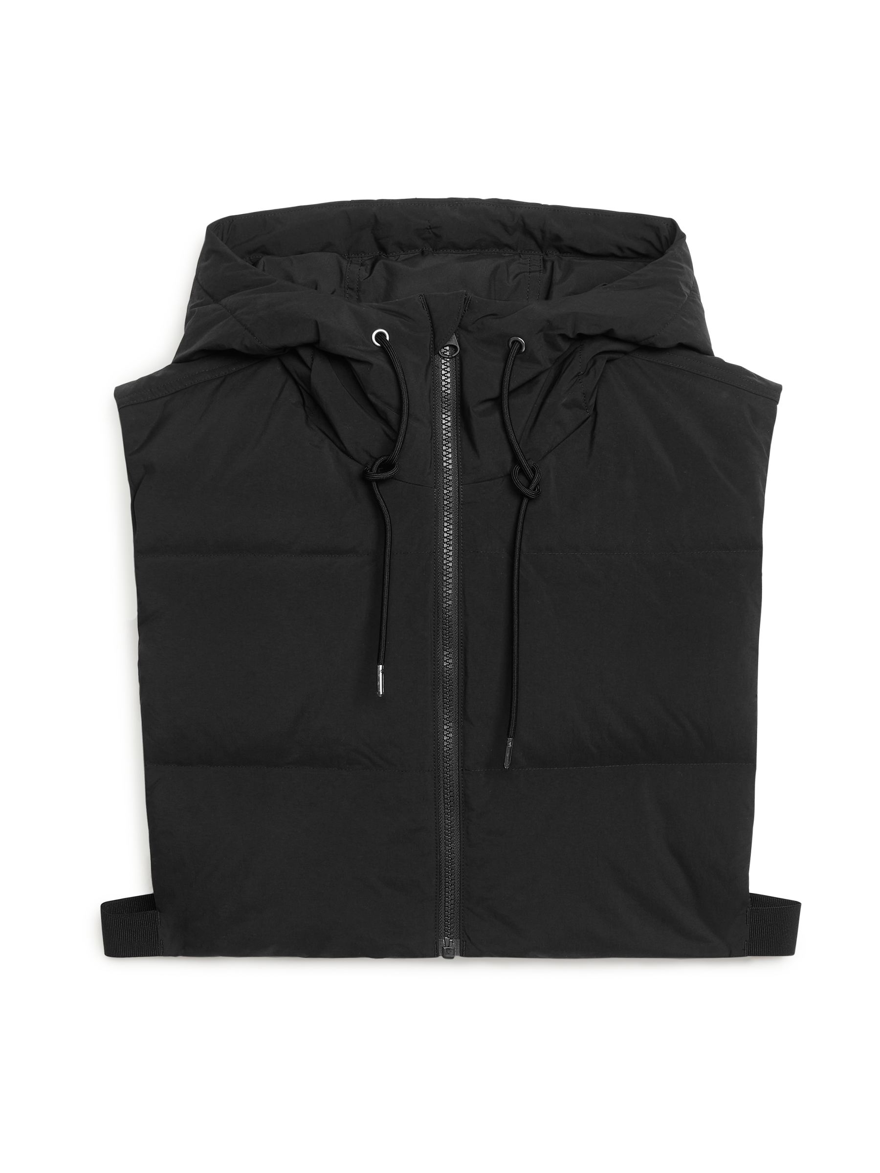 Hooded Bib Neck - Black - Men - StillMedia/DescriptiveStillLife - 1