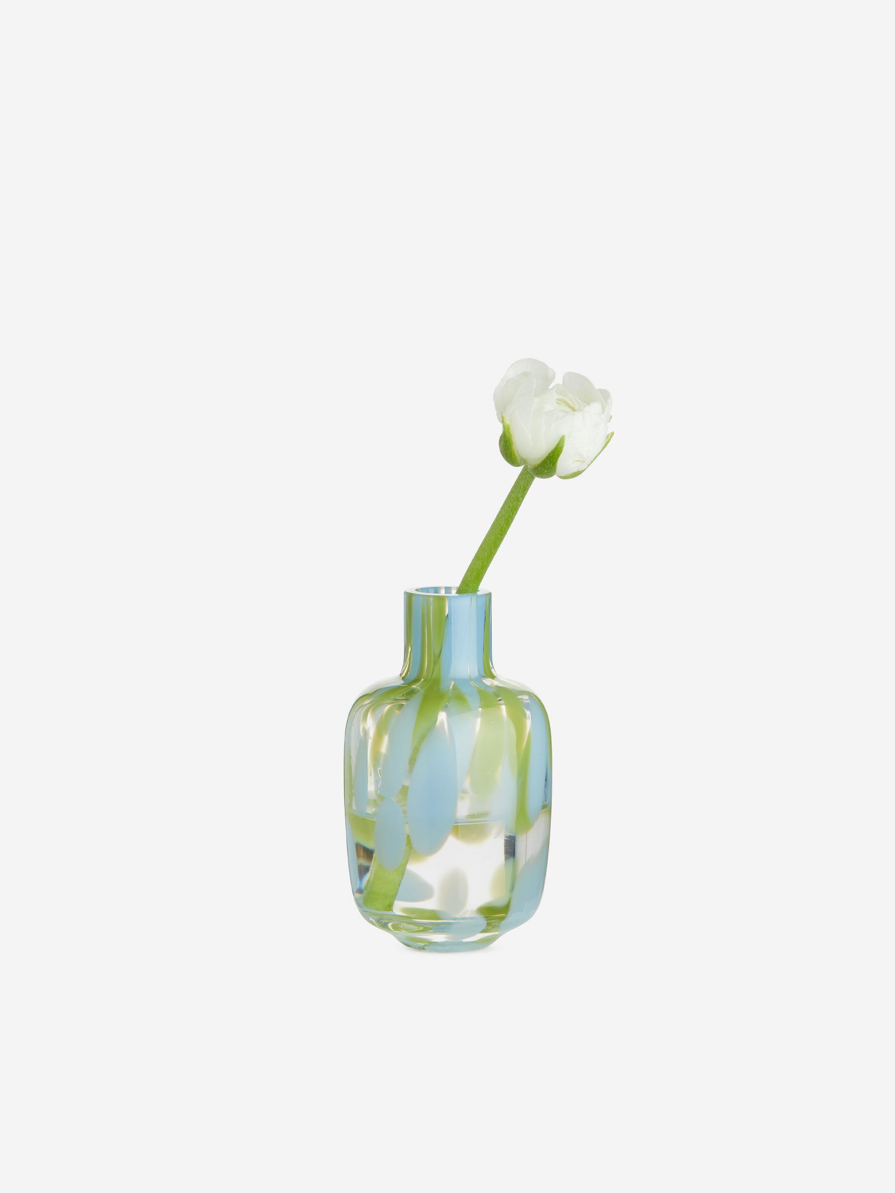 Konfettivase, 9 cm - klar/blau/grün - Haushaltswaren - StillMedia/CreativeStillLife - 2