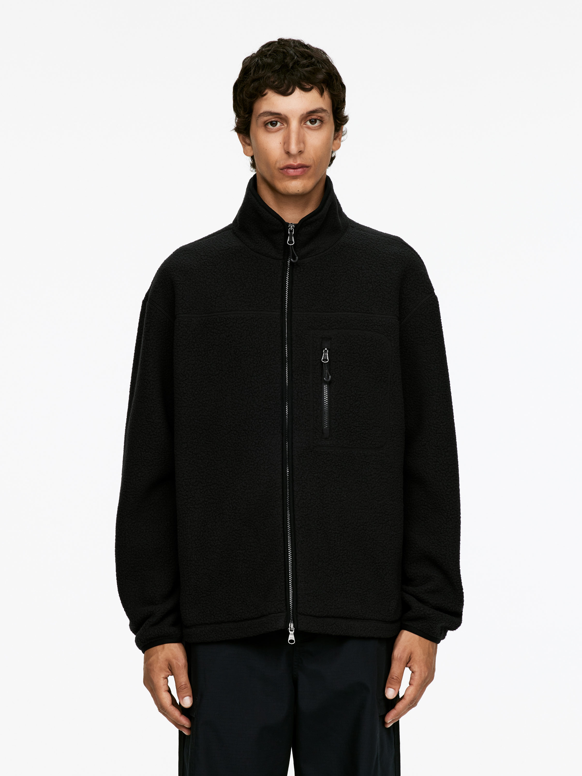 Fleecejacka - Mörkblå - Regular fit - Men - StillMedia/Lookbook - 7