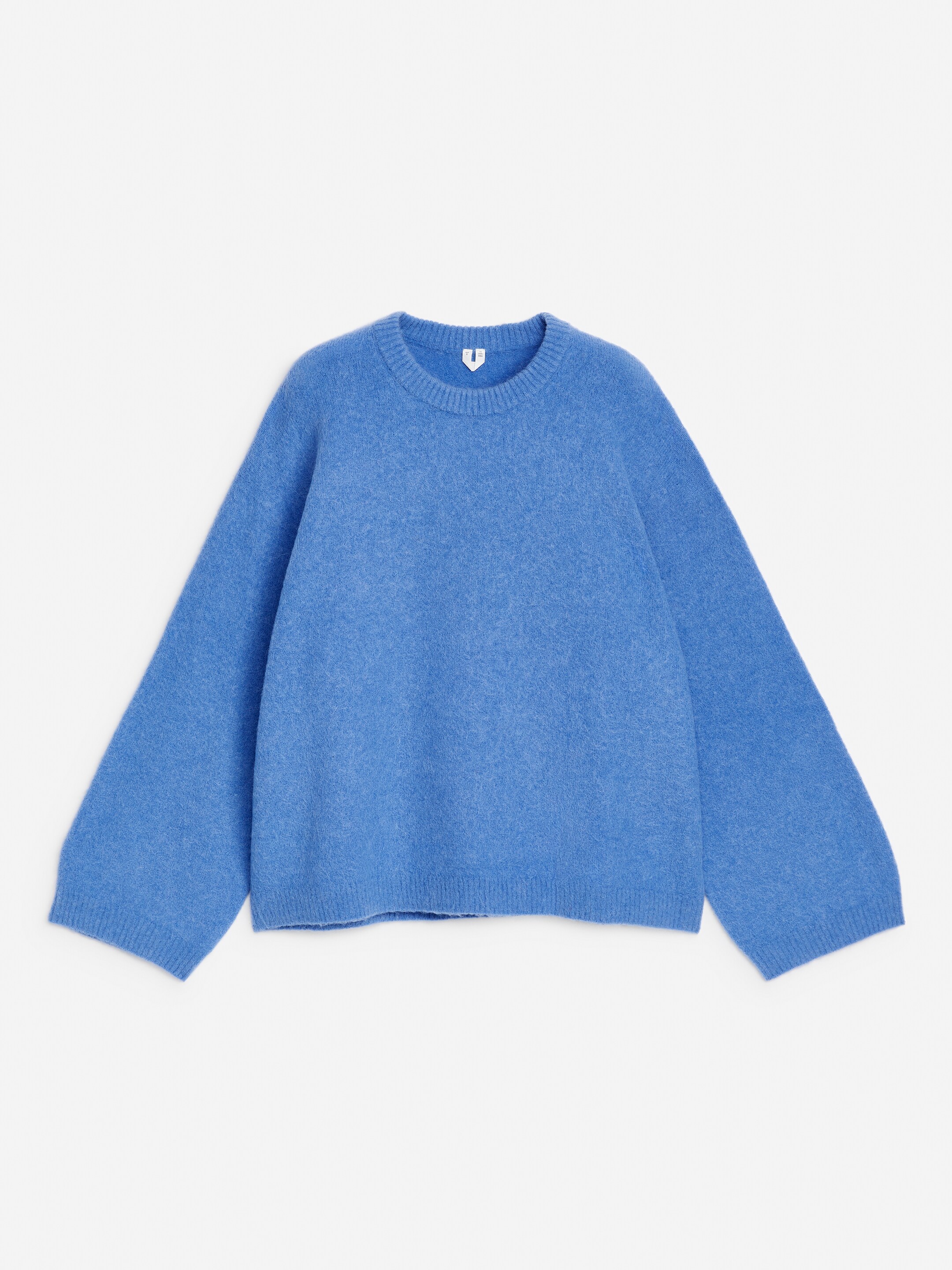 Agrandir l'image: Pull en mélange de laine et d'alpaga - Bleu - FEMME | H&M BE 1