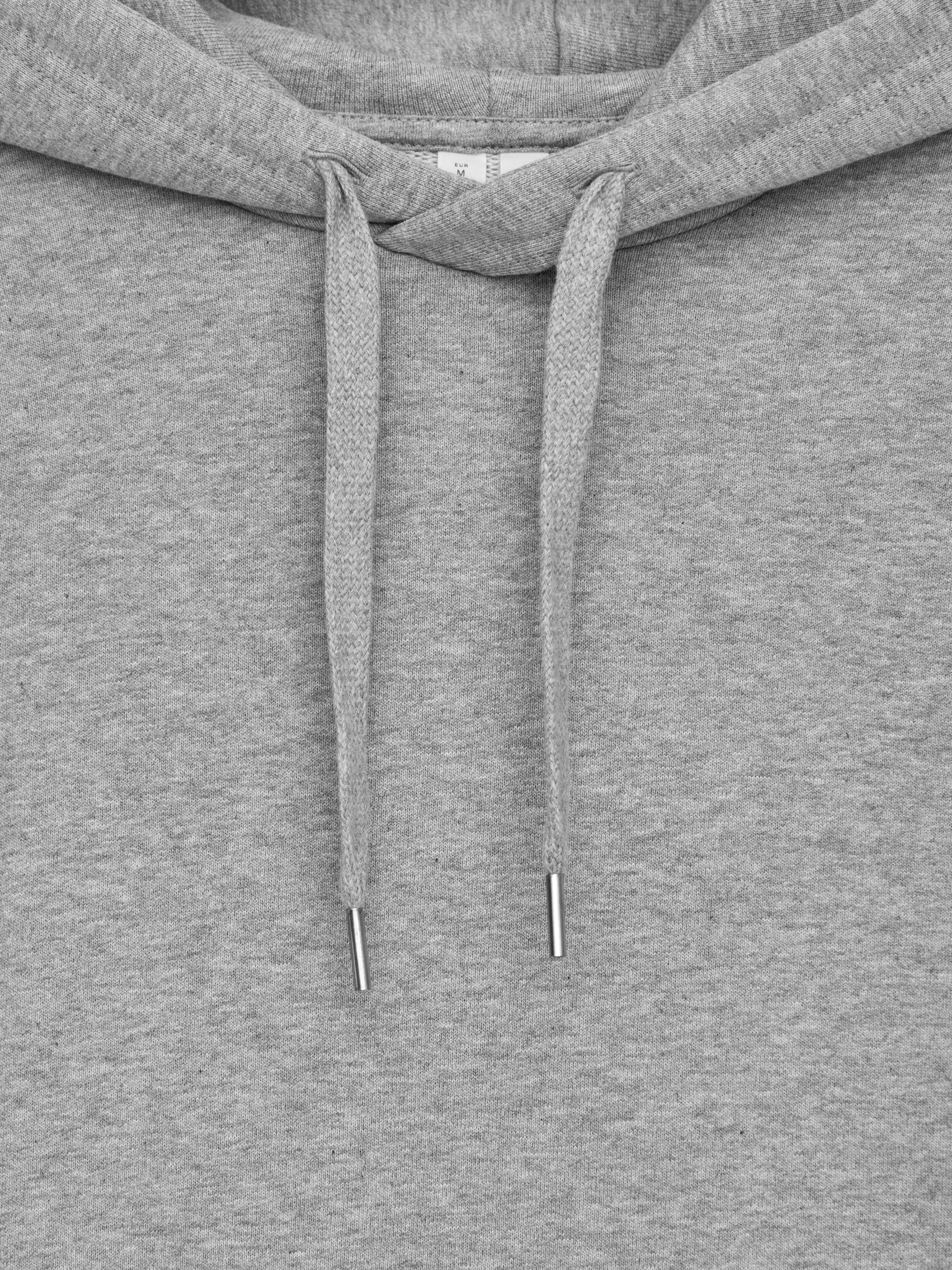 Relaxed Hoodie - Grey Melange - Relaxed fit - Men - StillMedia/DescriptiveDetail - 6