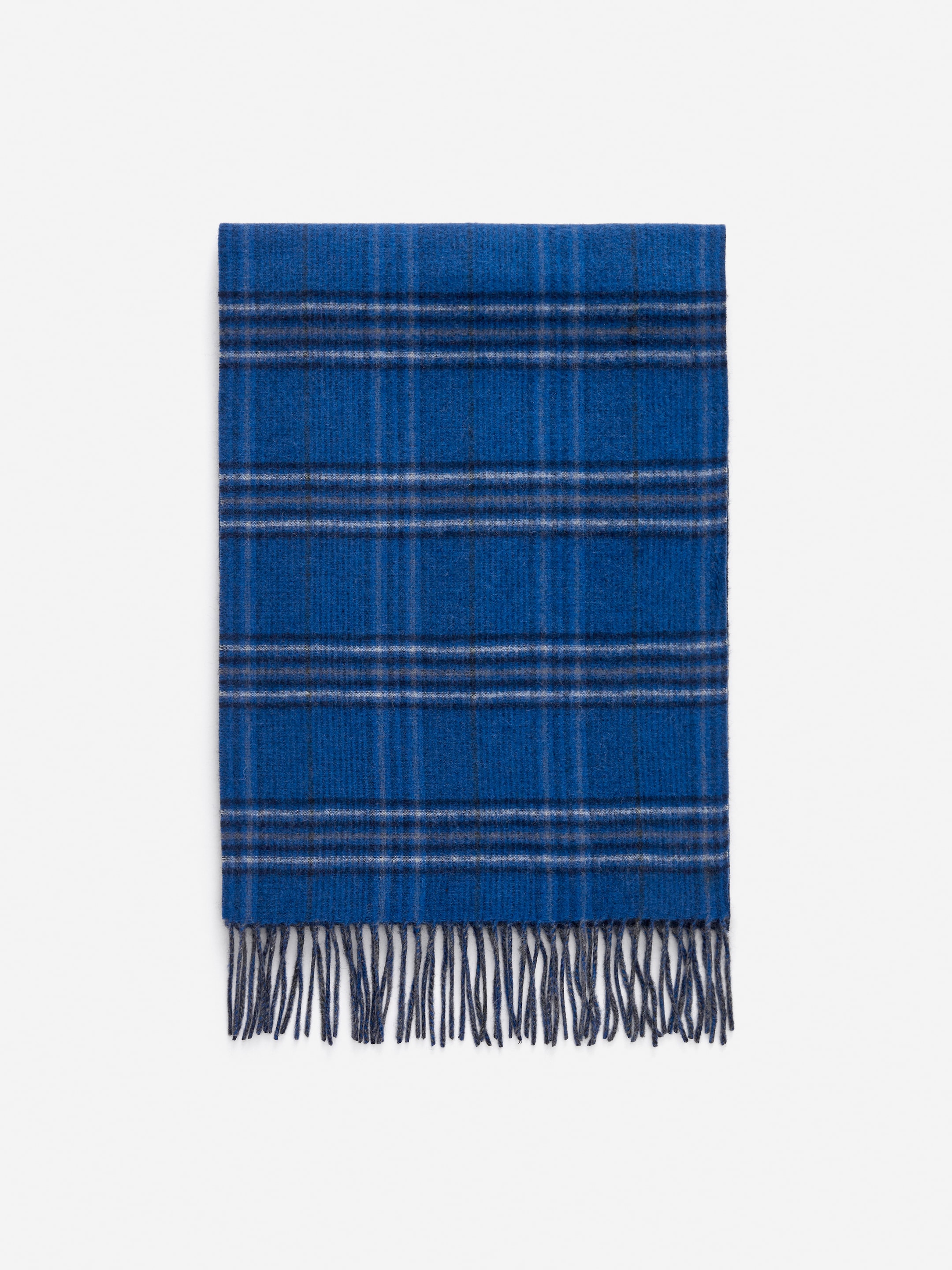 ARKET and Barbour Wool Scarf-#3B4EA3-17437