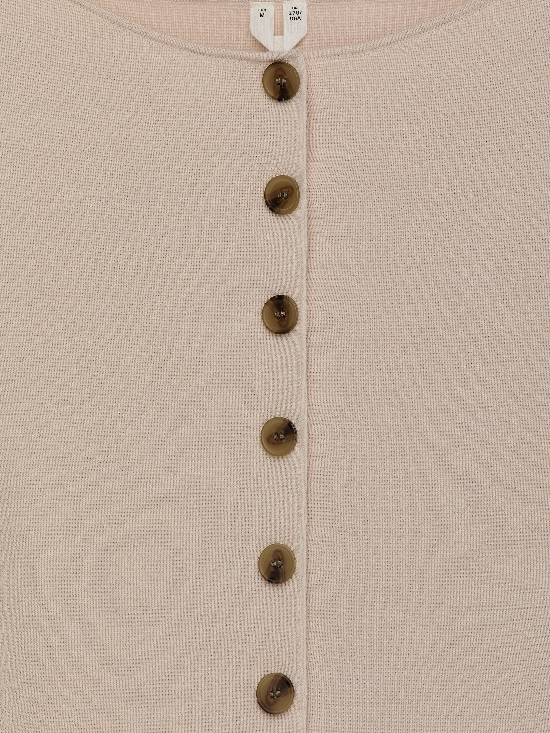 Zobacz większy obraz: Kardigan z wełny merynosów - Beżowy - ONA | H&M PL 1