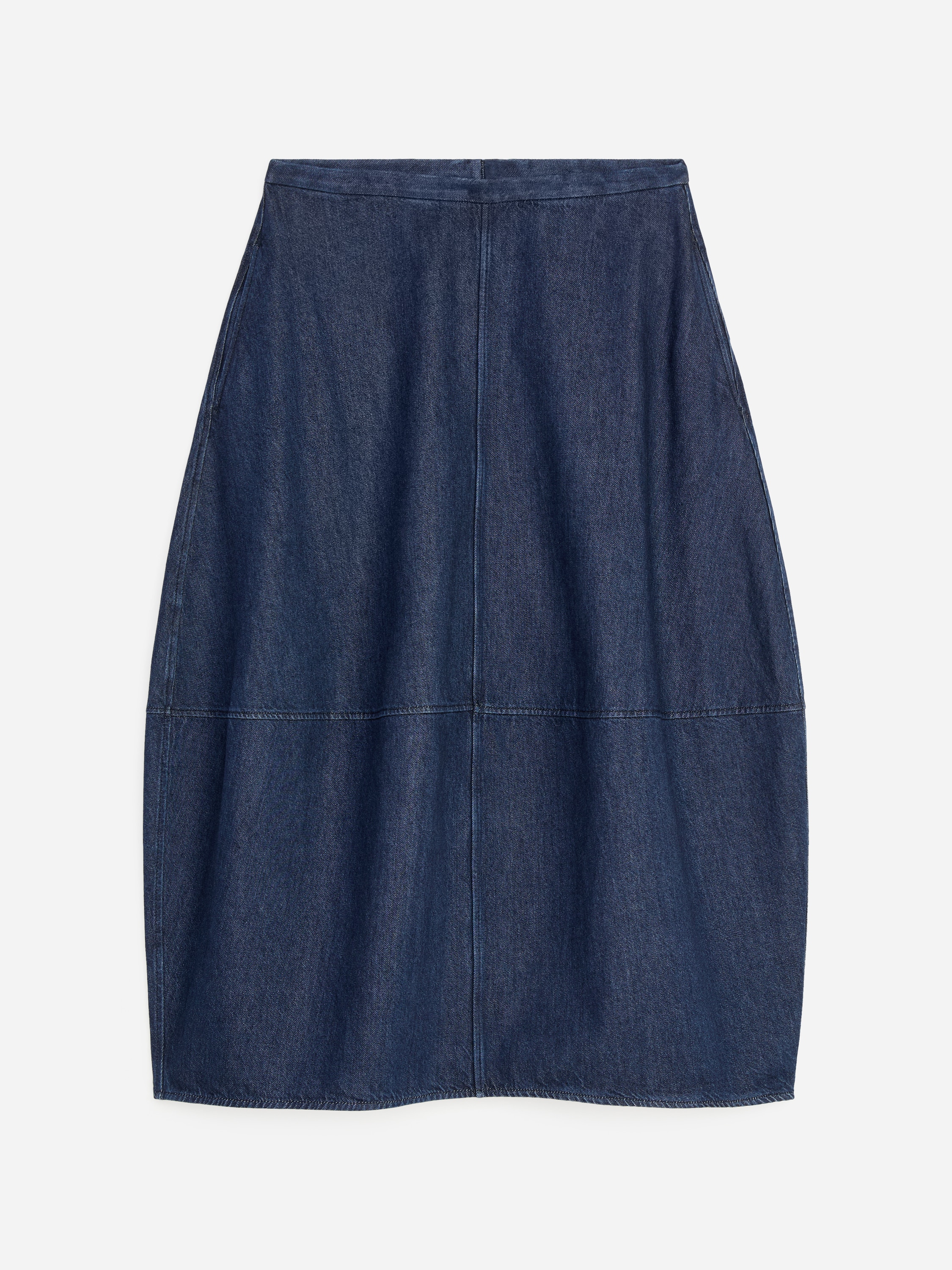 Jeansrock mit Barrel-Schnitt