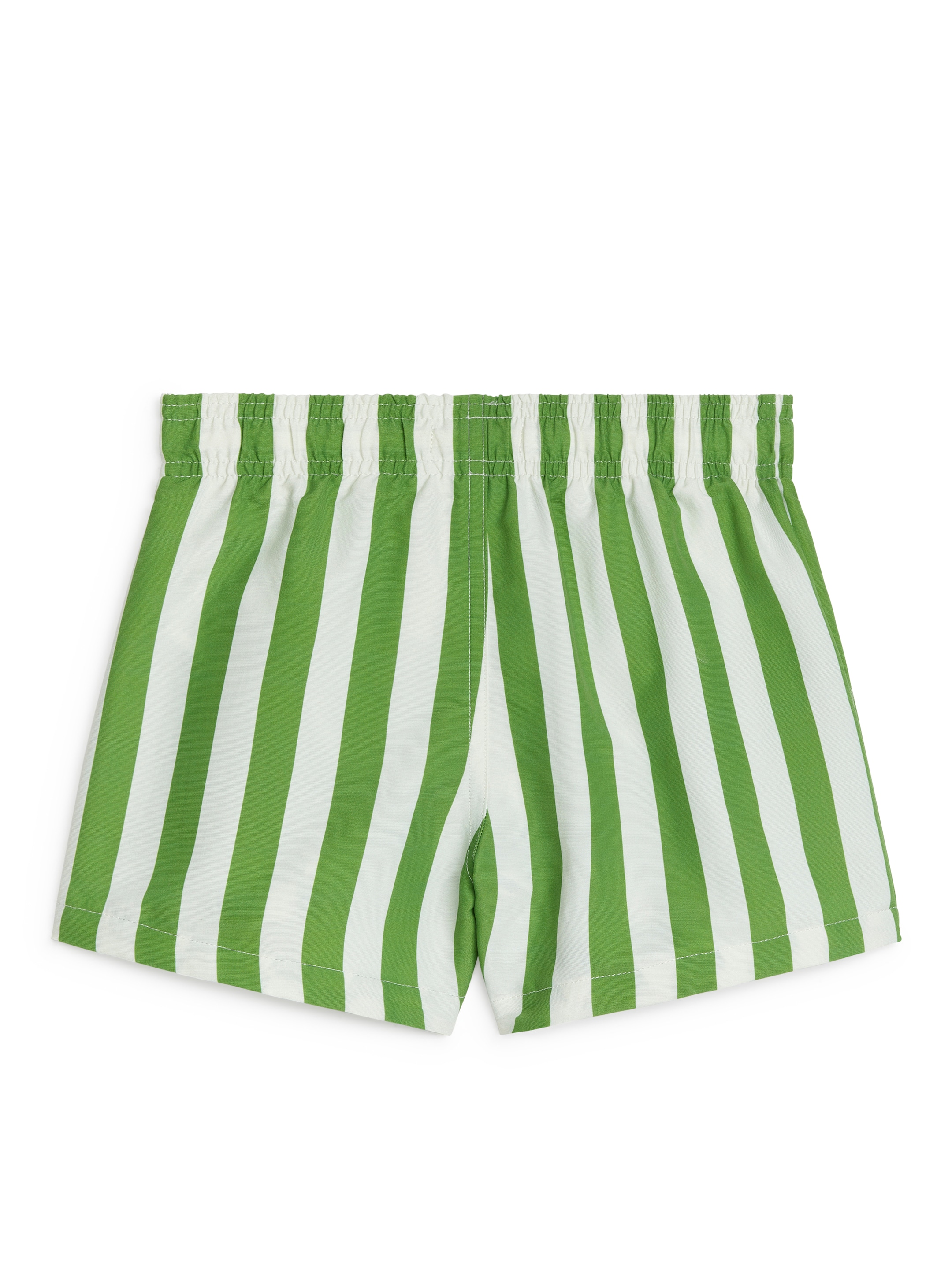 Badshorts - Vit/grön - Relaxed fit - Children - StillMedia/DescriptiveStillLife - 2
