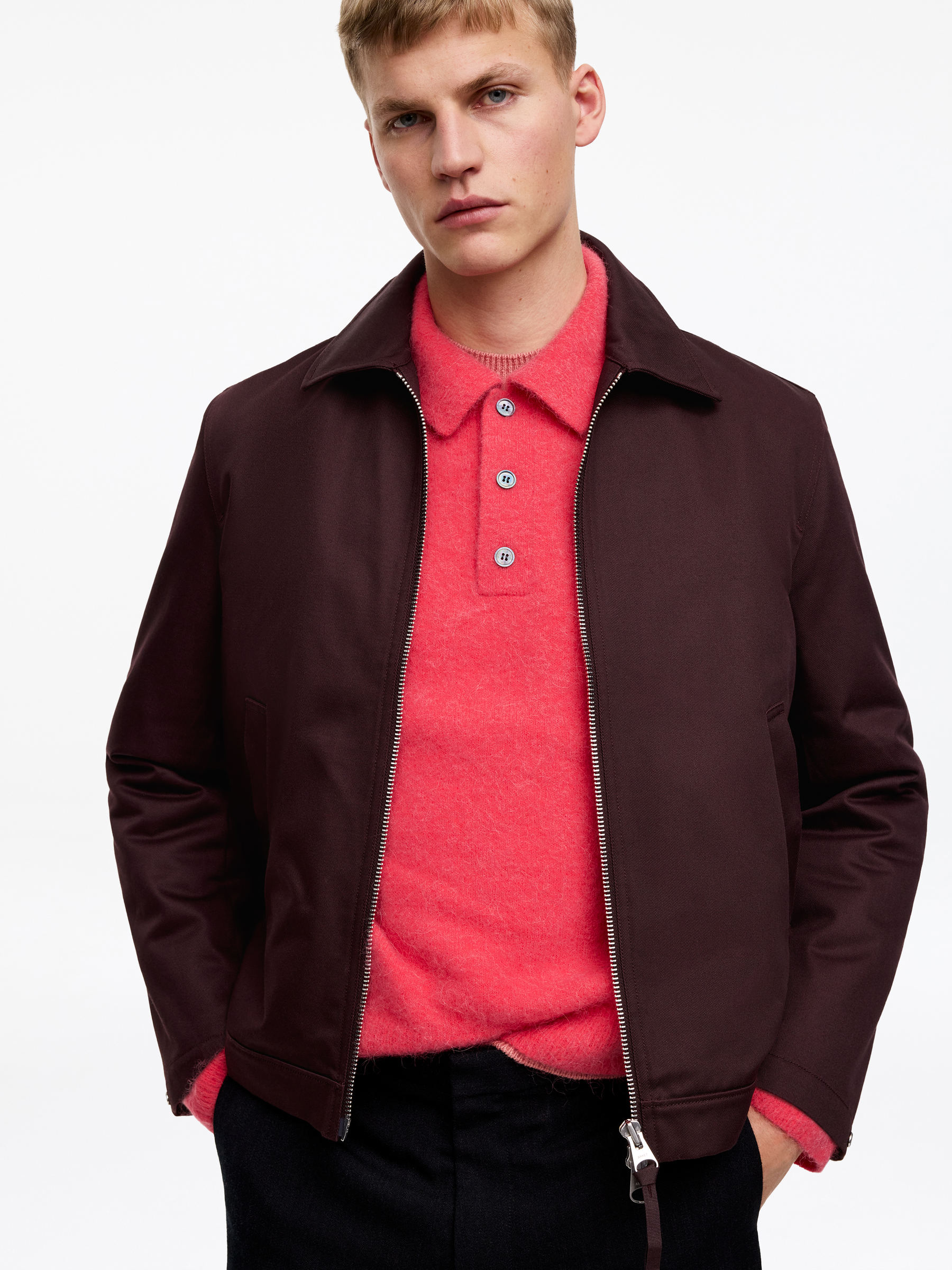 Drizzler Cotton Jacket - Brown - Regular fit - Men - StillMedia/Lookbook - 5
