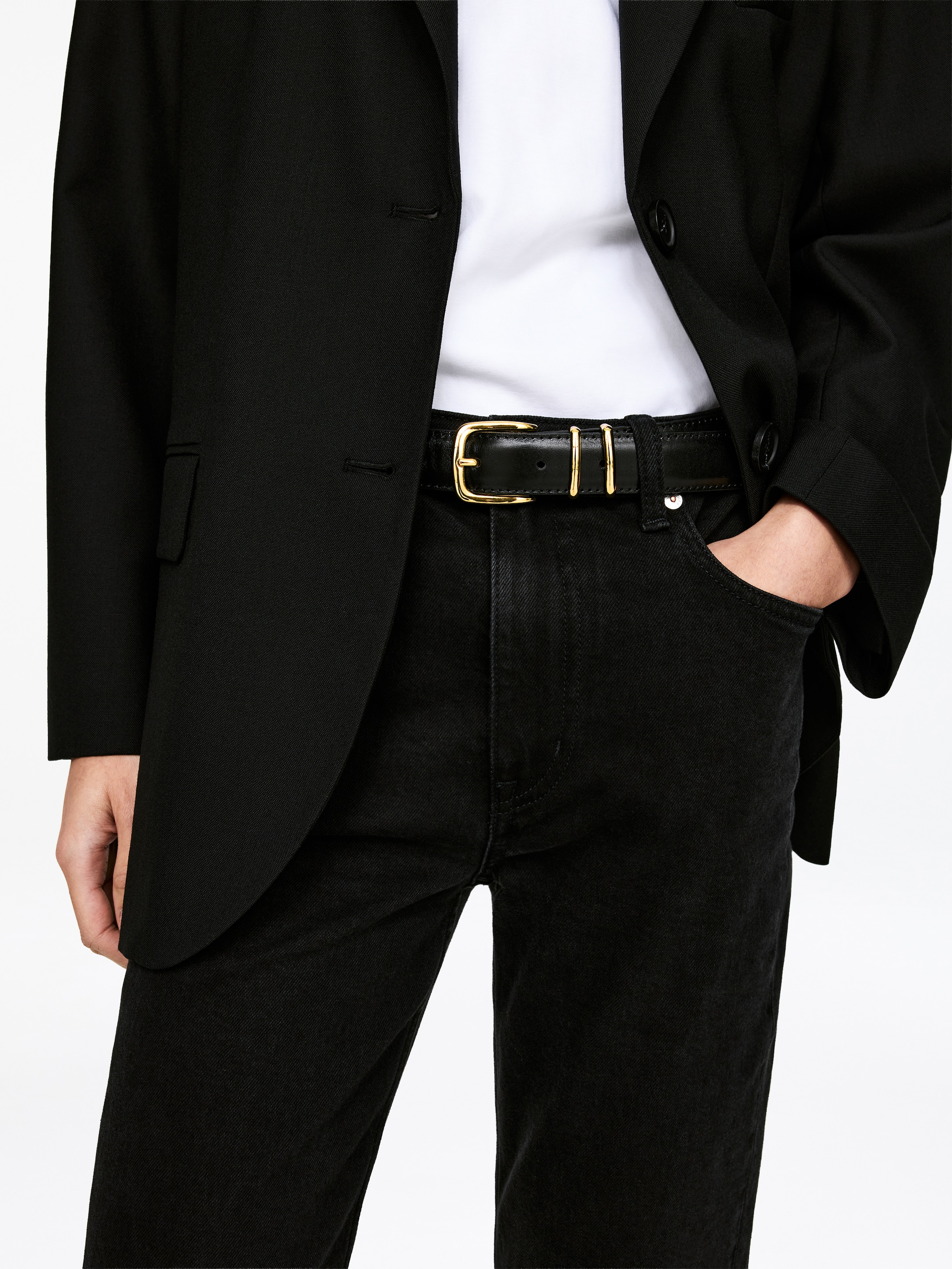 Leather Belt - Black - Women - StillMedia/Lookbook - 14