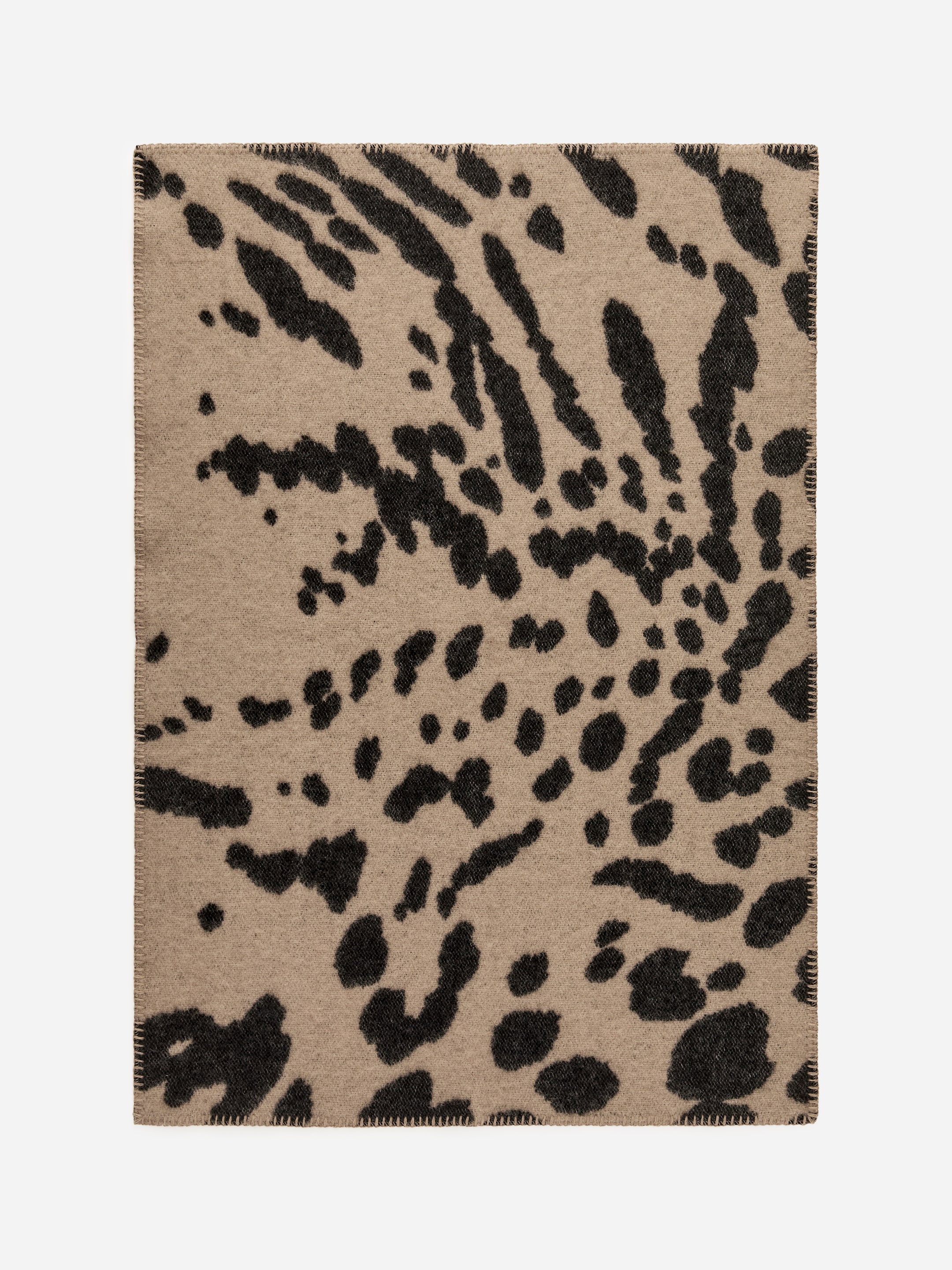 Klippan Wool Baby Blanket - Beige/Black - Homeware - StillMedia/DescriptiveStillLife - 2