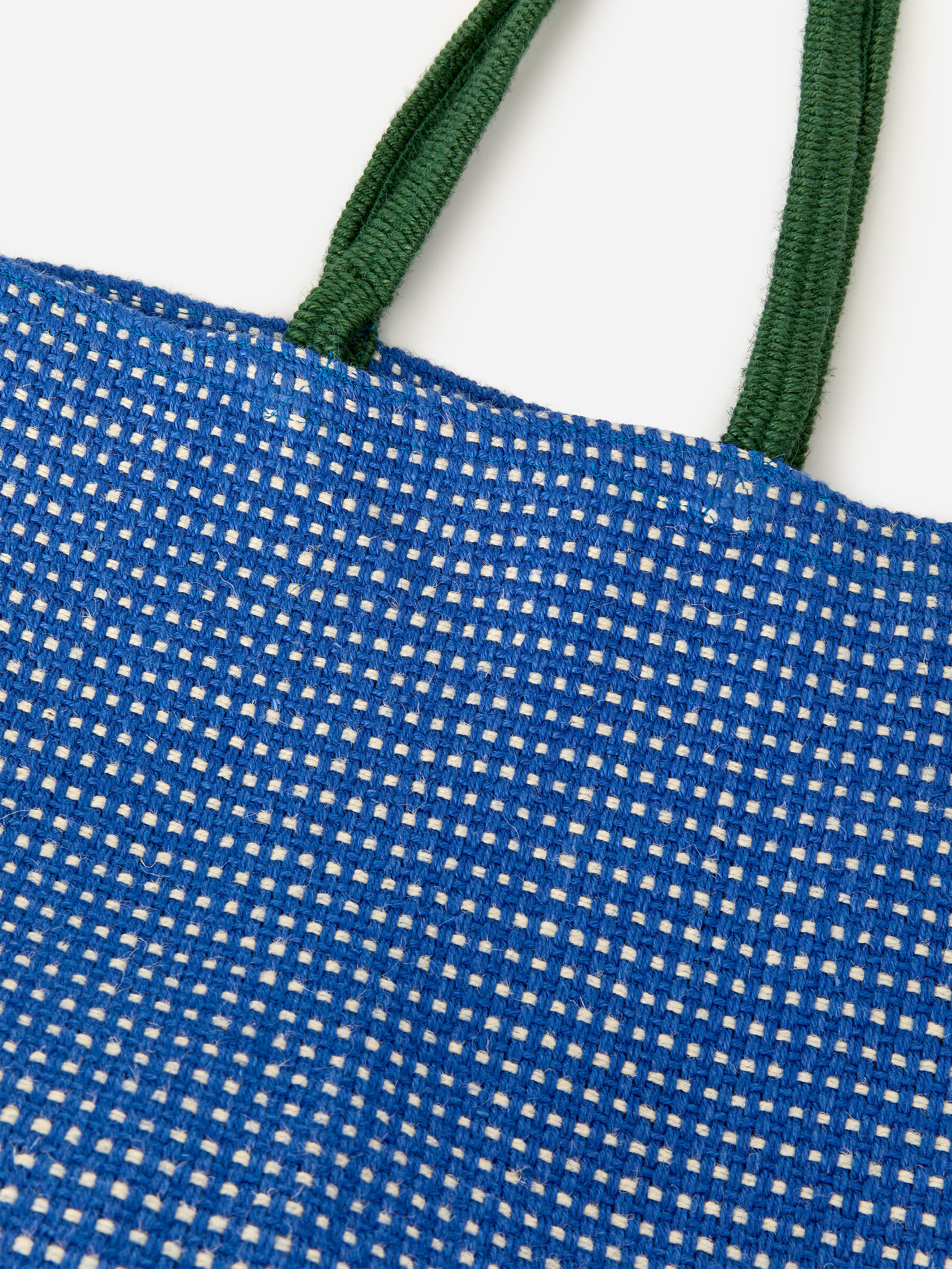 Jute Storage Bag - Blue/White - Homeware - StillMedia/DescriptiveDetail - 2