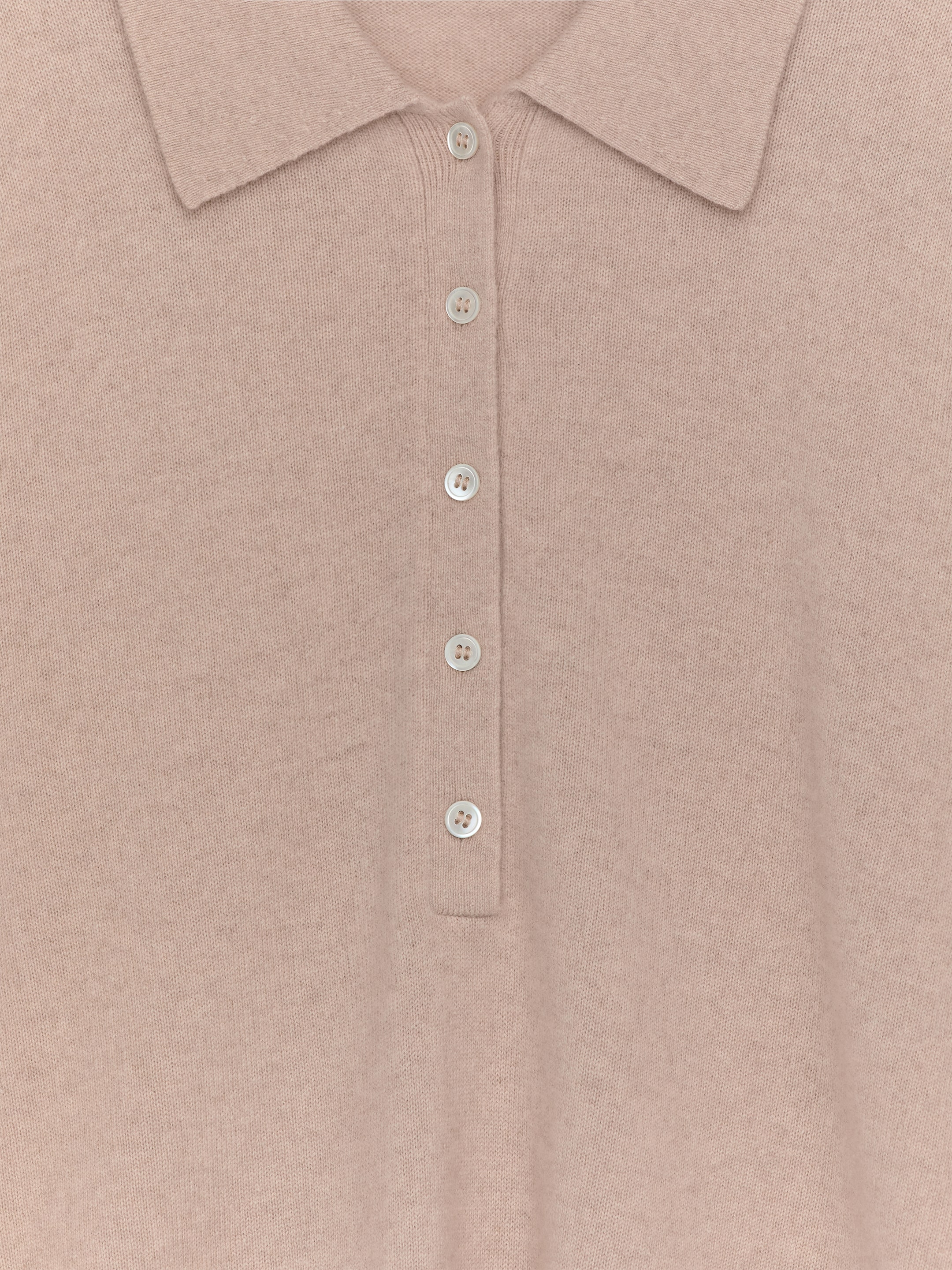Polo de lana y cachemir - Beige - Corte estándar - Women - StillMedia/DescriptiveStillLife - 2