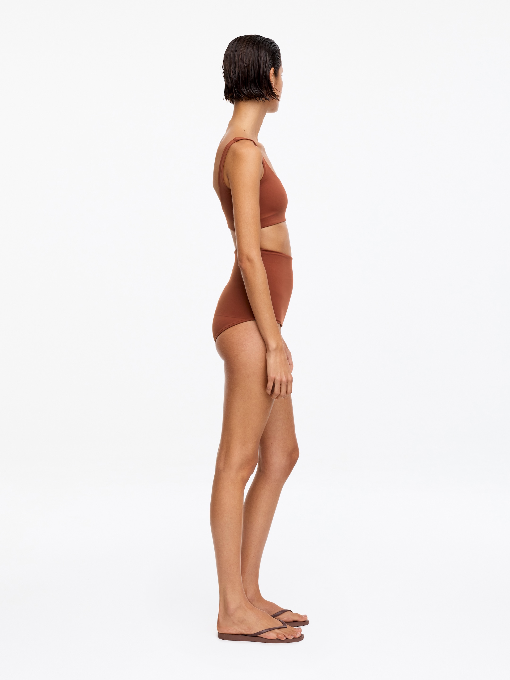 Haut de maillot sportif - Marron - Femme - StillMedia/Lookbook - 4