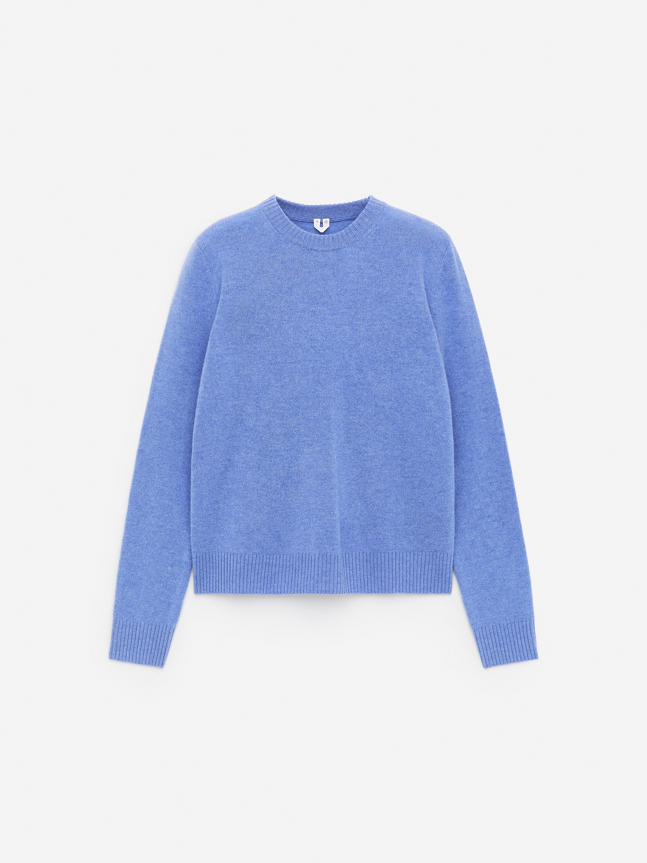 Wollpullover mit Rundhalsausschnitt - Blau - Regular Fit - Damen - StillMedia/DescriptiveStillLife - 1