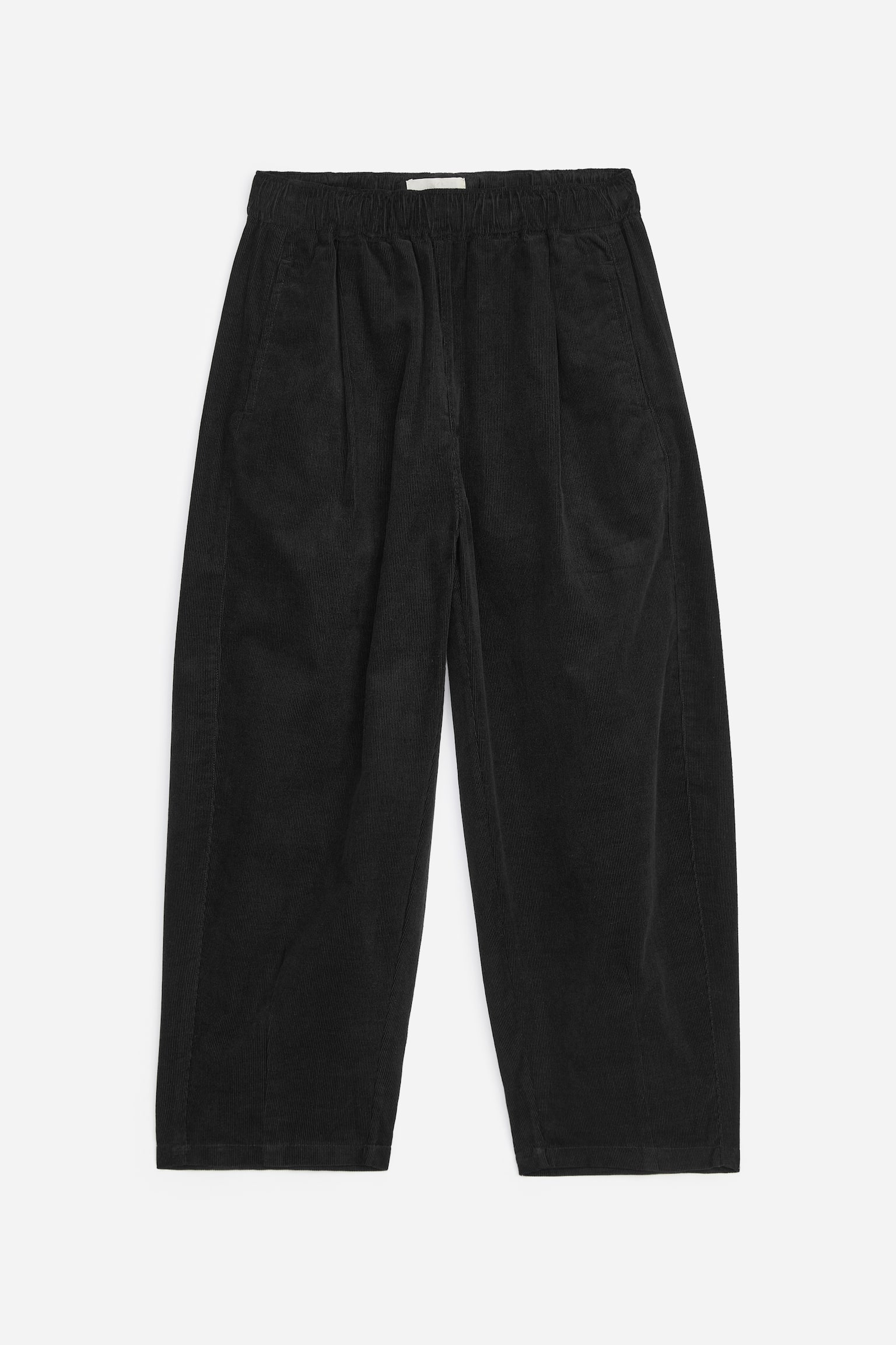 Pantalon ballon en velours côtelé - Noir