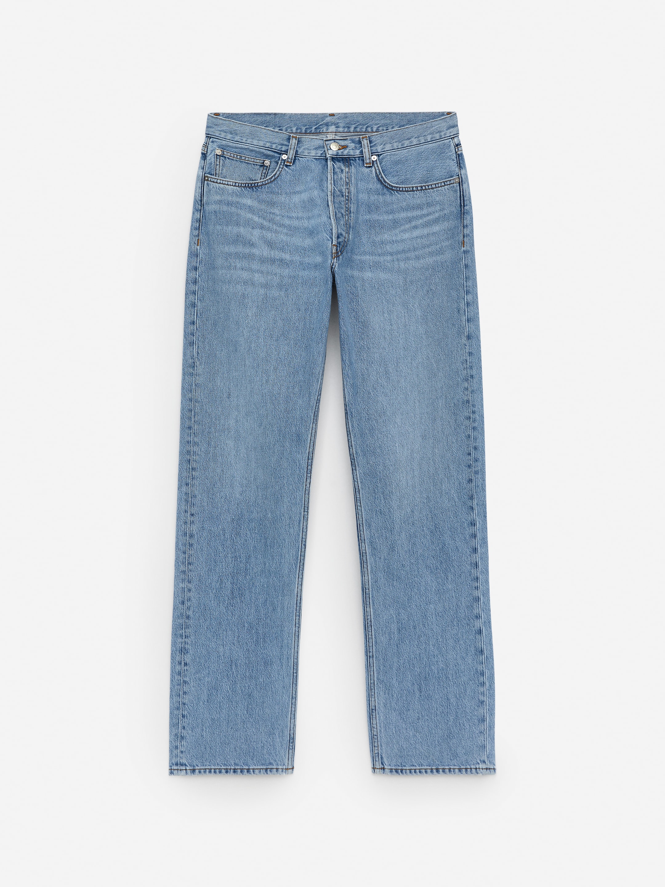 CLIFF Regular Straight Jeans-#6E85BB-13927