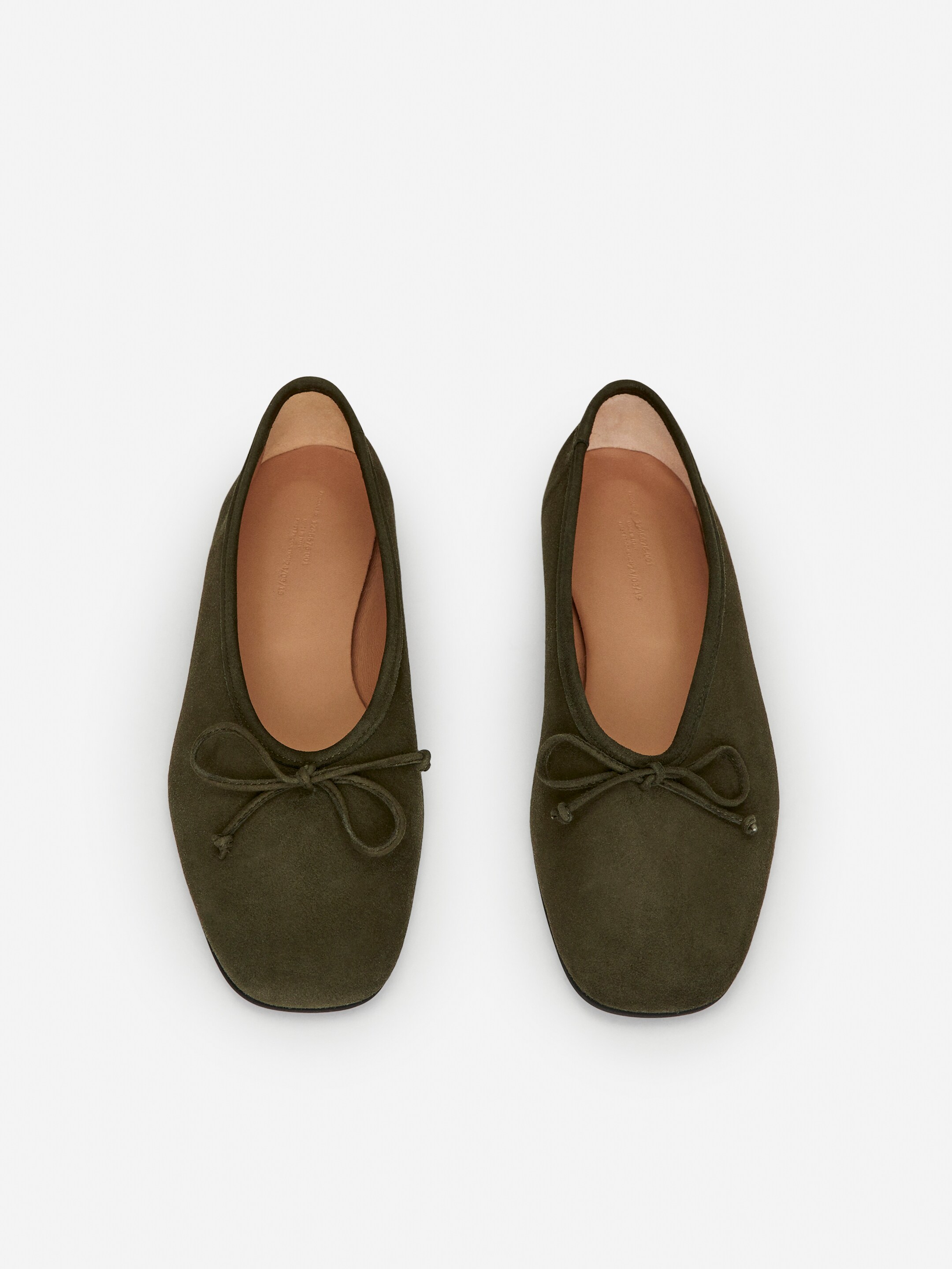 Zobrazit větší obrázek: Semišové baleríny - Khaki Green - ŽENY | H&M CZ 3