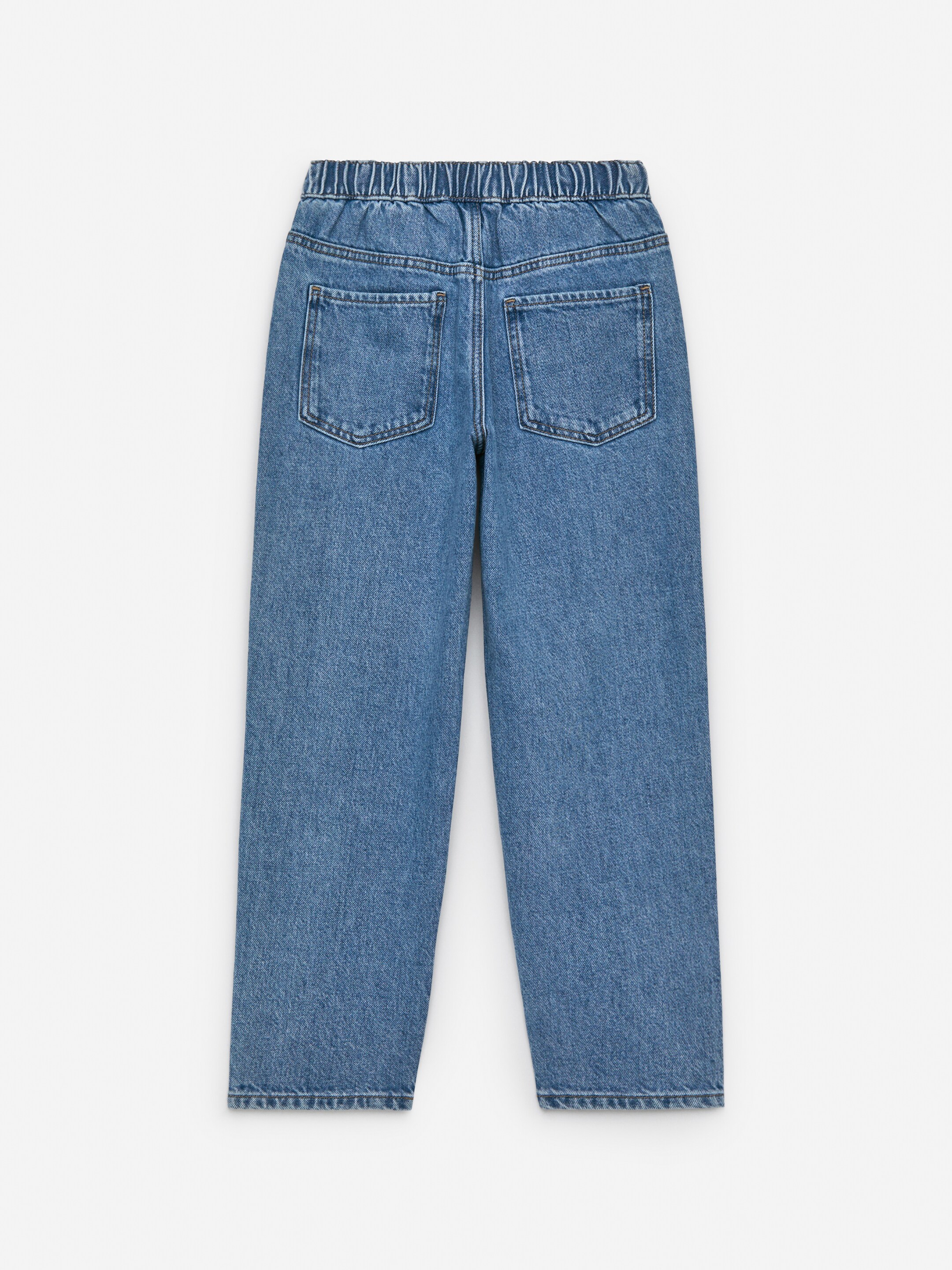 Vis større bilde: Pull-On Denim Trousers - Mellomblå - BARN | H&M NO 2