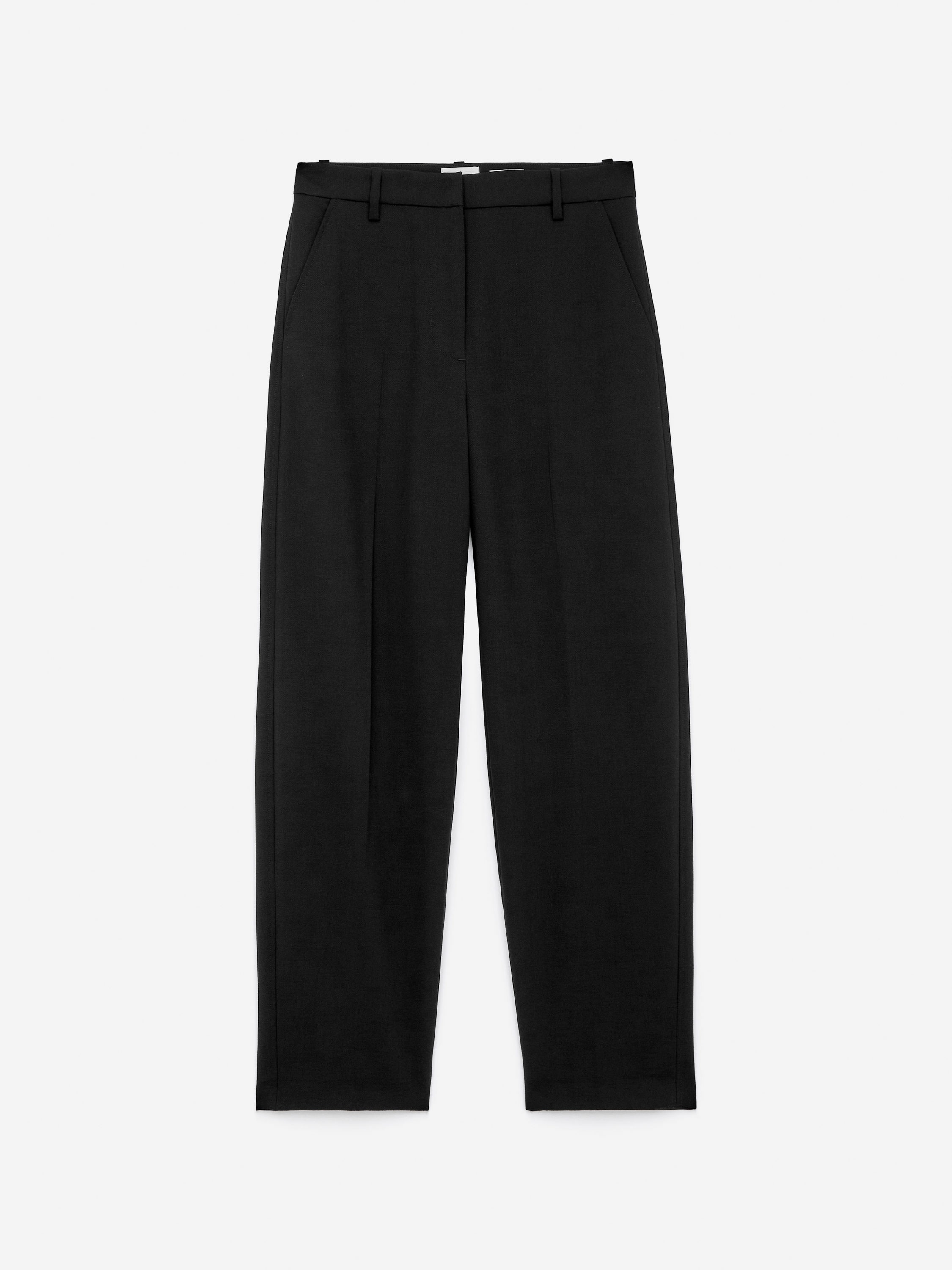 Press Crease Trousers - Black - Regular fit - Women - StillMedia/DescriptiveStillLife - 2