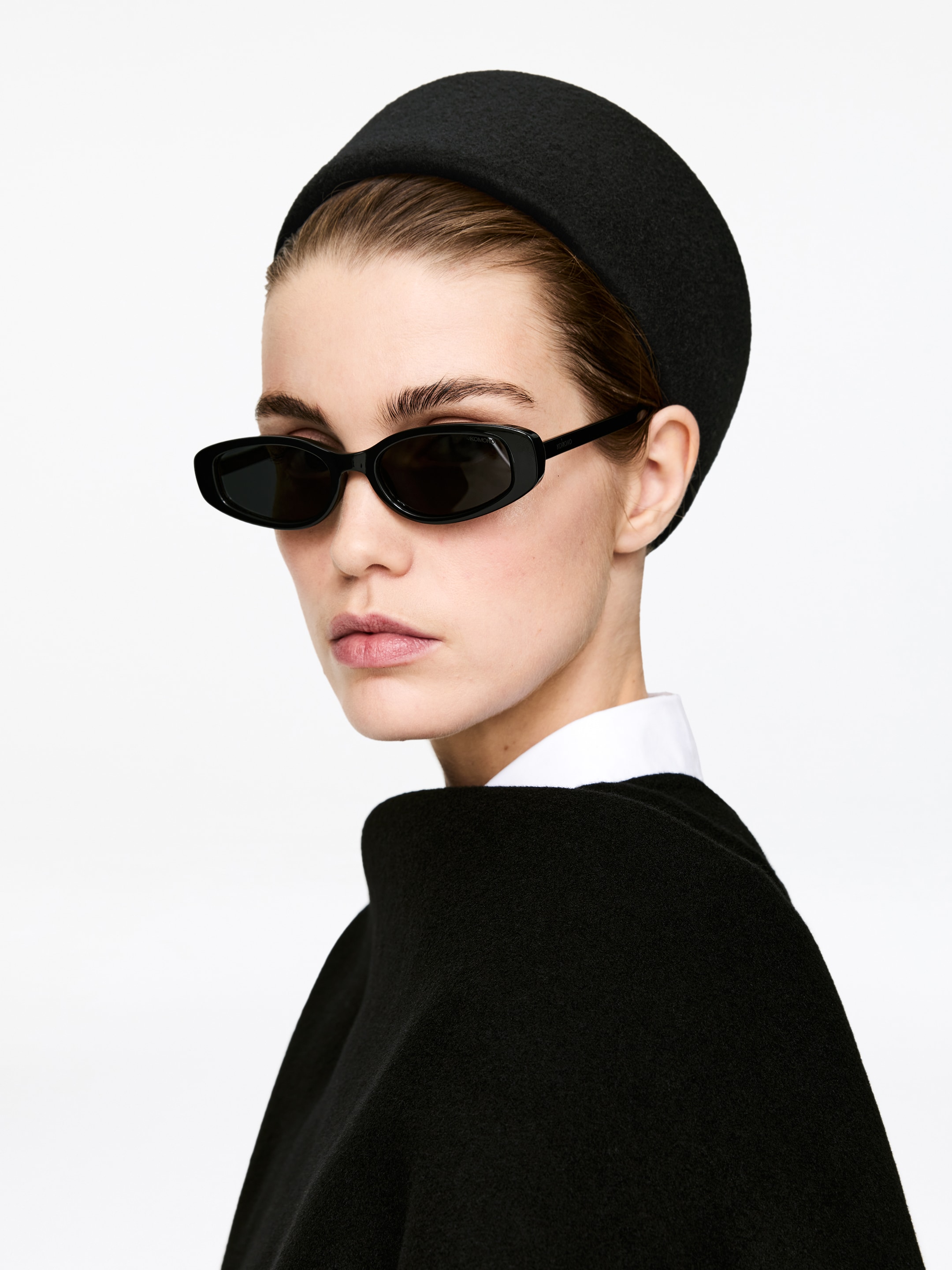Boiled Wool Hat - Black - Women - StillMedia/Lookbook - 3