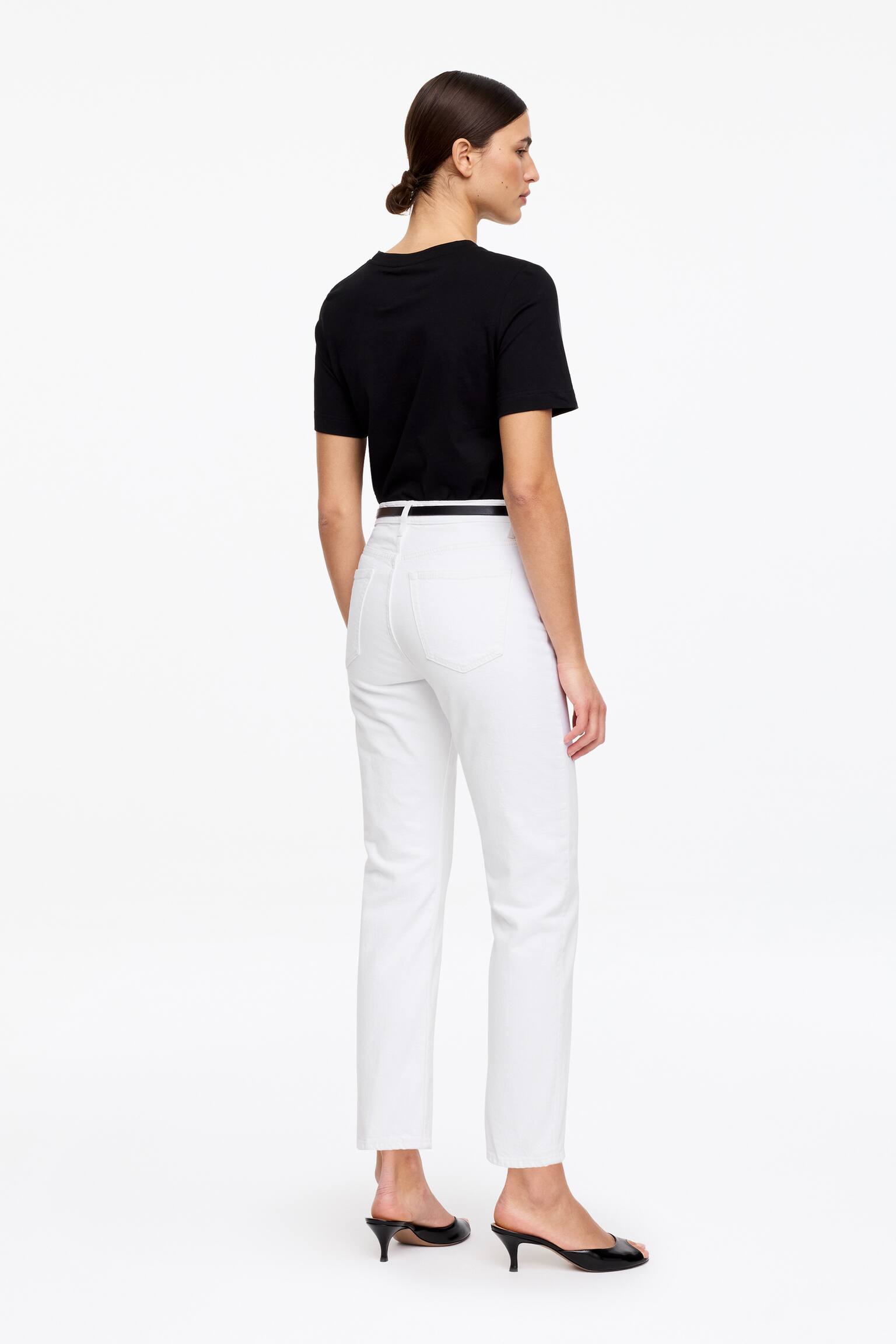 JADE CROPPED slim jeans - Hvid/Forvasket sort/Lyseblå/Hvid/Mørkeblå/Blå/Blå/Mørkeblå - 3
