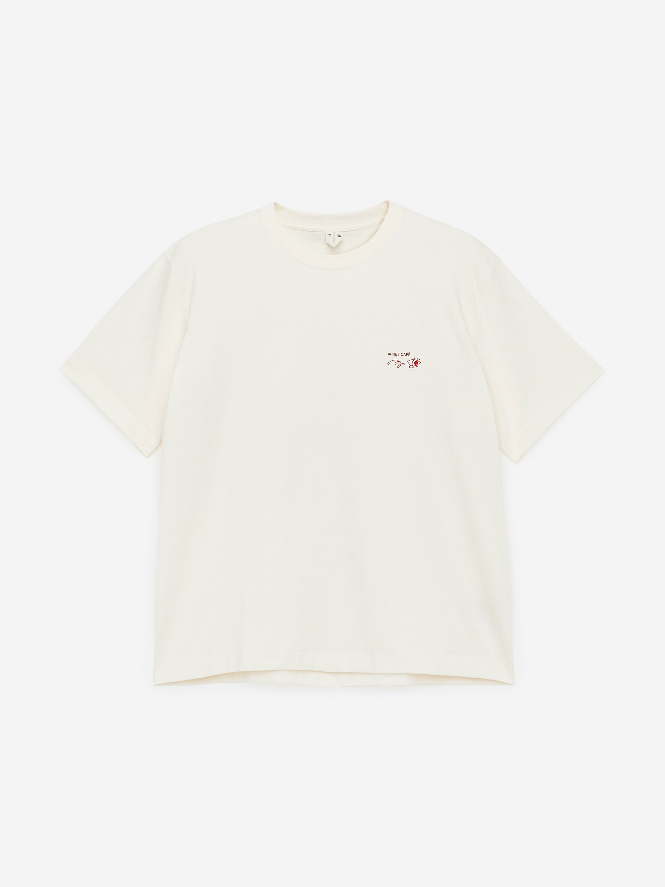 Zobacz większy obraz: T-shirt ARKET CAFÉ - Biały - ON | H&M PL 1