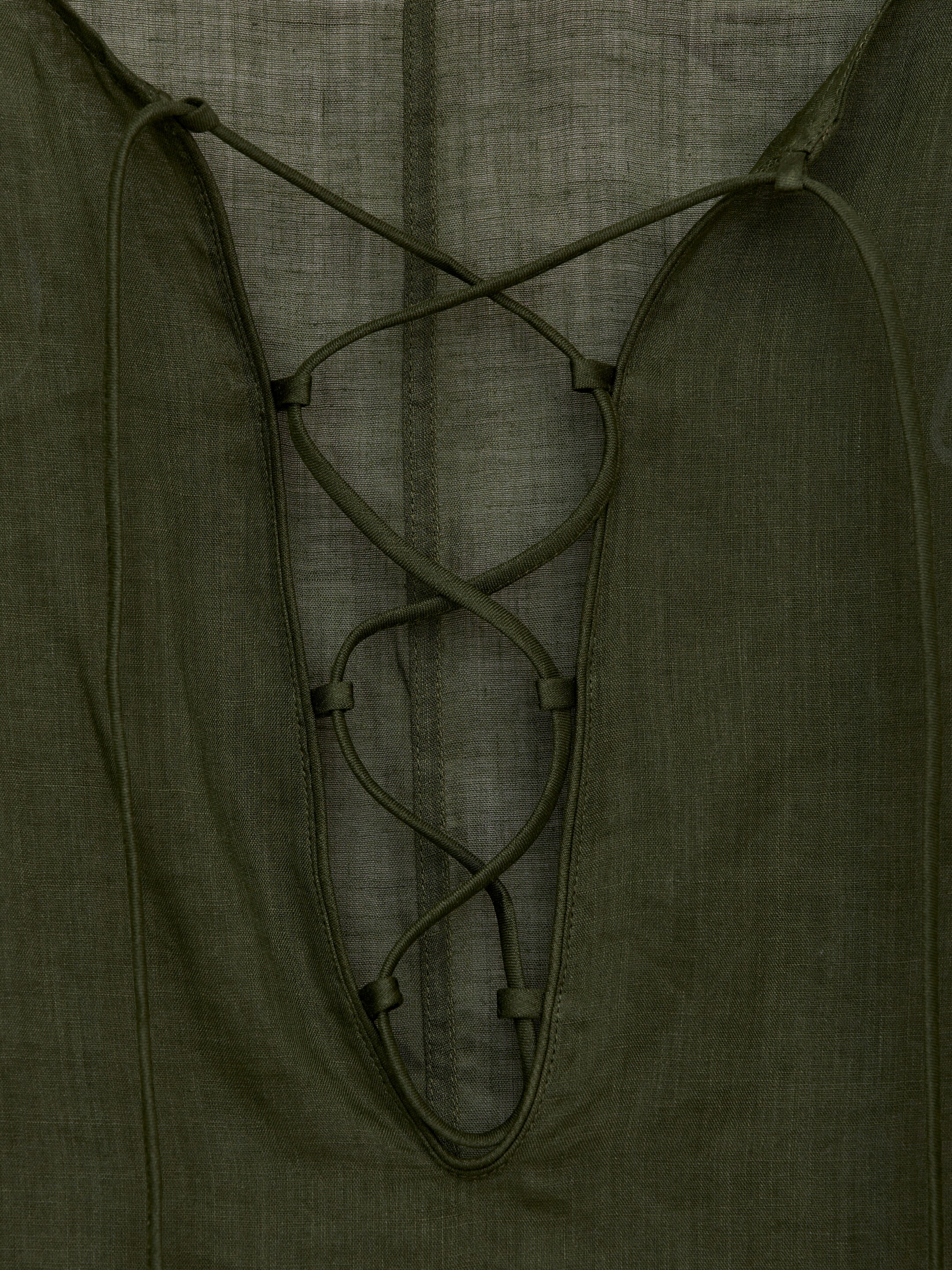 Zobrazit větší obrázek: Ramie Beach Dress - Tmavě zelená - ŽENY | H&M CZ 2